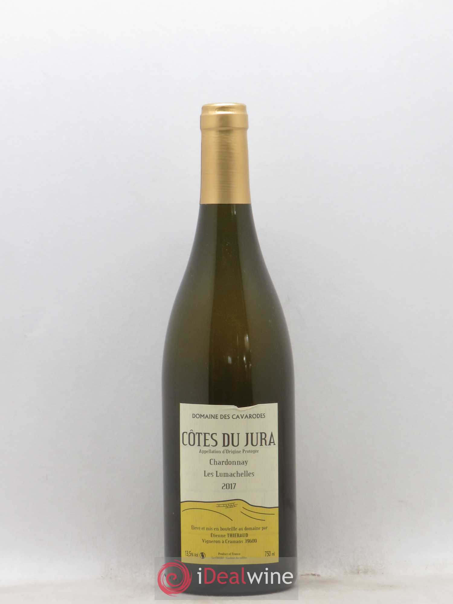 Côtes du Jura Chardonnay Les Lumachelles Cavarodes (Domaine des) - Etienne Thiébaud 2017 - Lot de 1 bouteille - 0