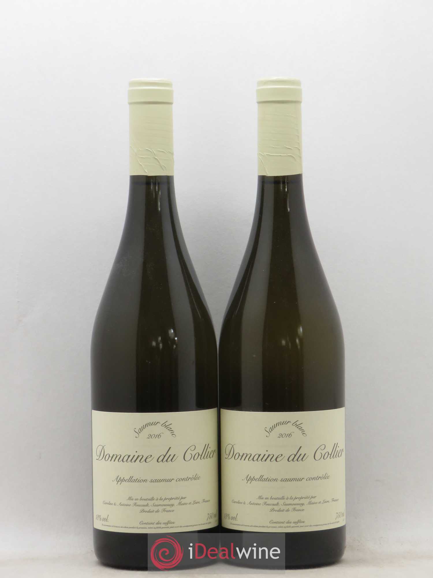 Saumur Domaine du Collier 2016 - Lot de 2 bouteilles - 0