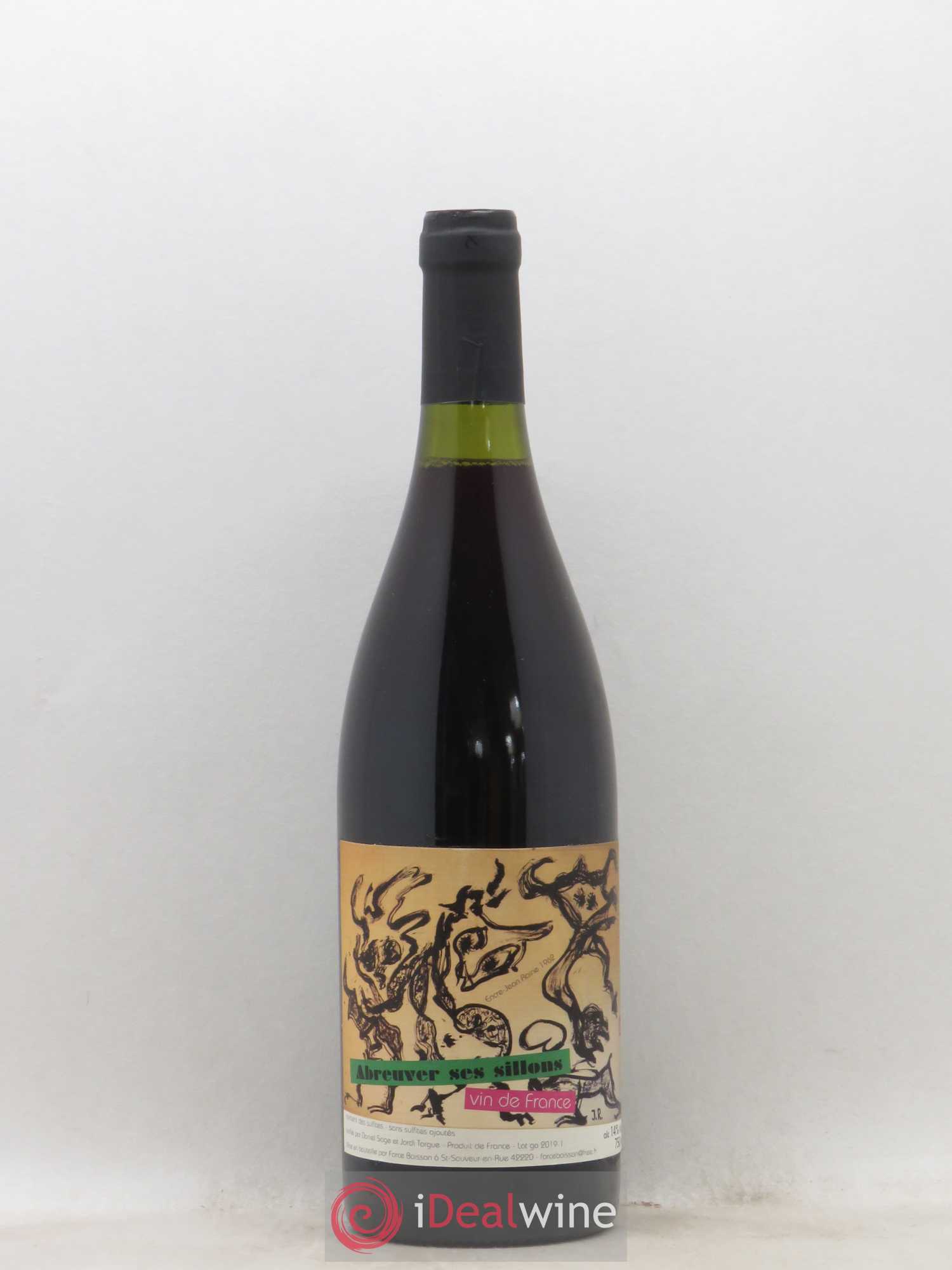 Vin de France Abreuver ses sillons Daniel Sage 2018 - Lot de 1 bouteille - 0