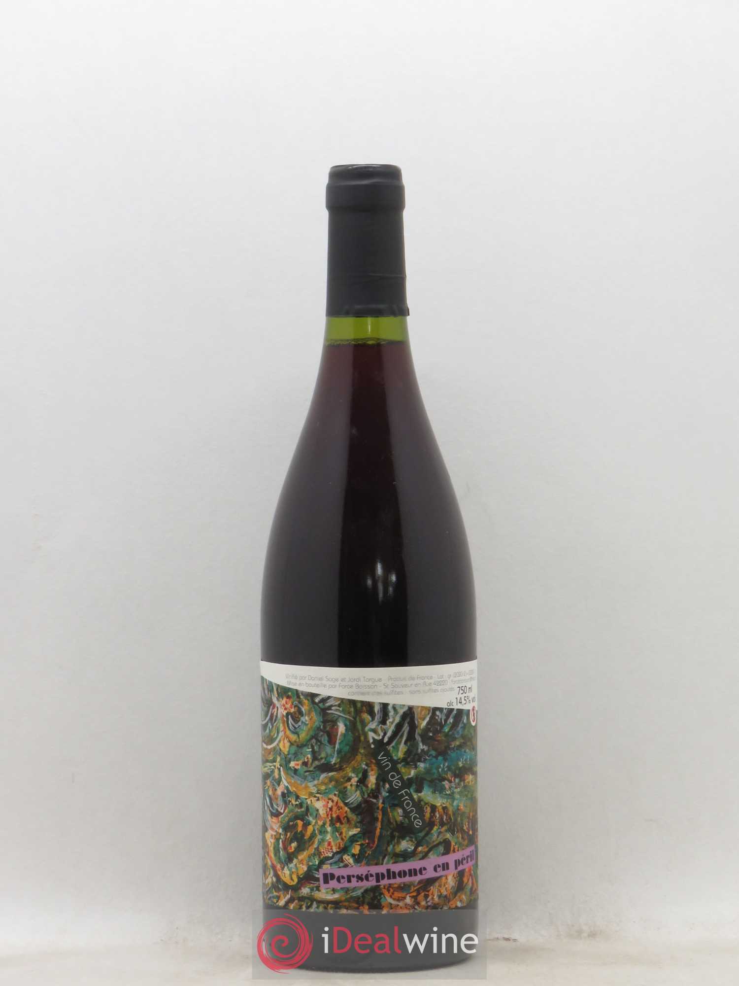 Vin de France Persephone en Peril Daniel Sage 2018 - Lot de 1 bouteille - 0