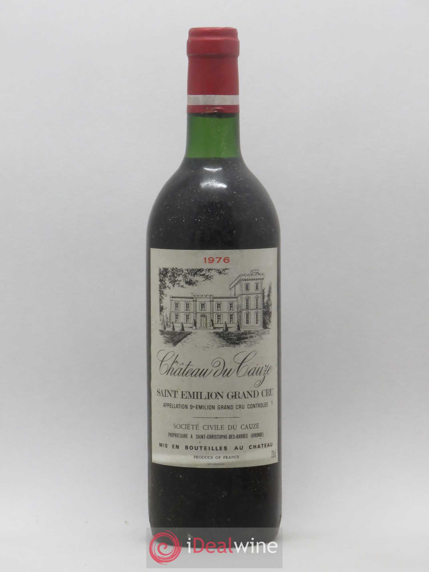 Château du Cauze 1976 - Lot de 1 bouteille - 0