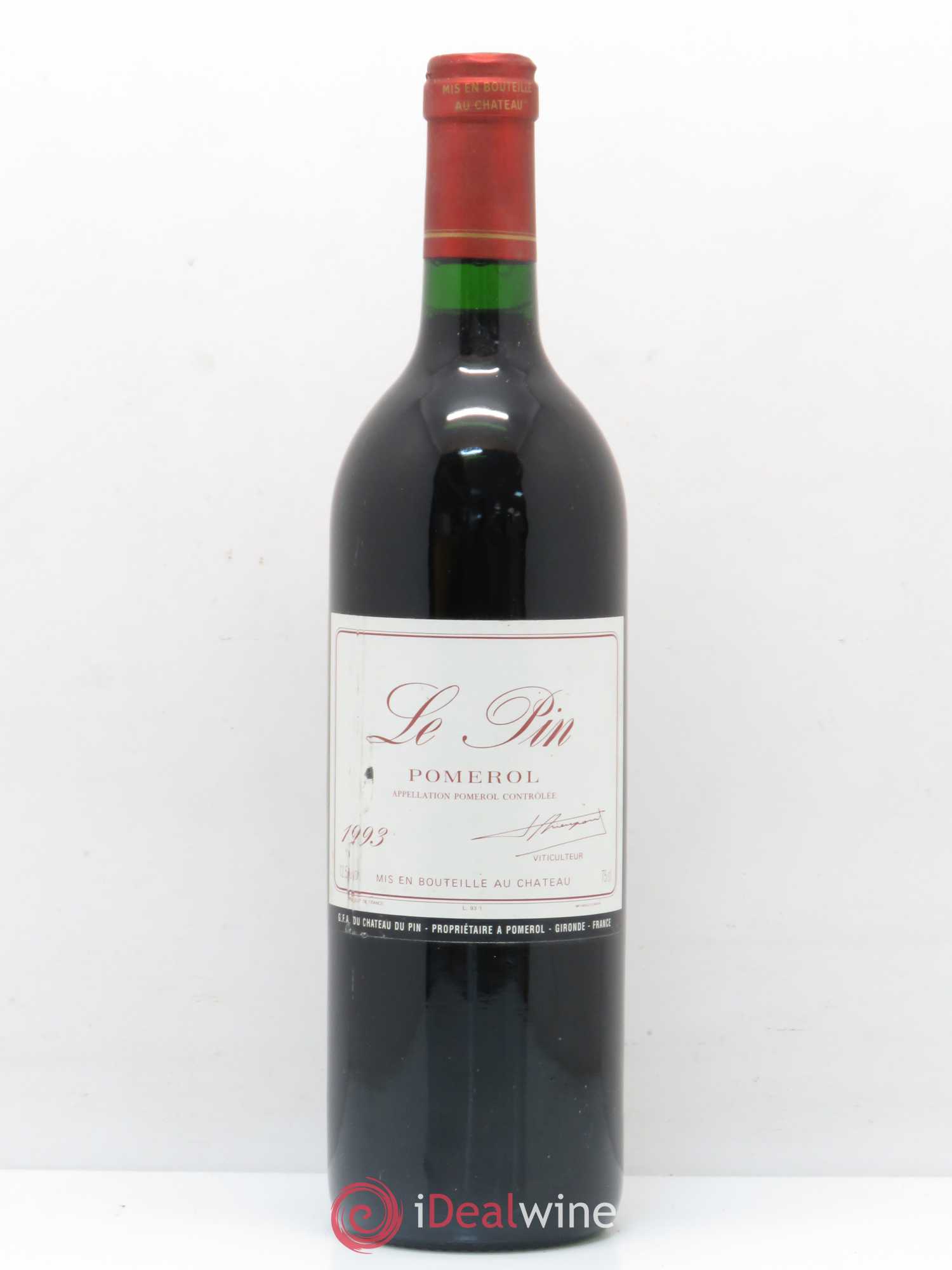 Château Le Pin 1993 - Posten von 1 Flasche - 0