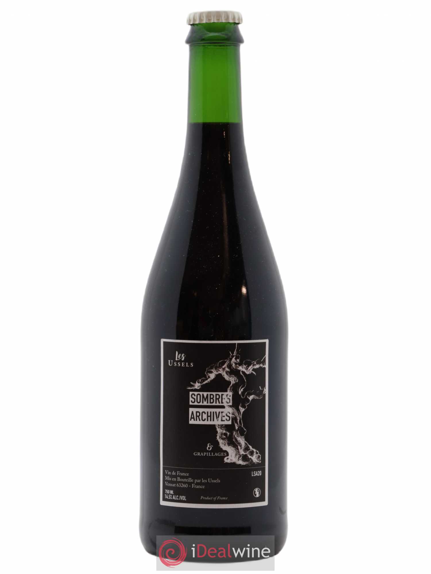 Vin de France Les Ussels Sombres archives 2020 - Posten von 1 Flasche - 0