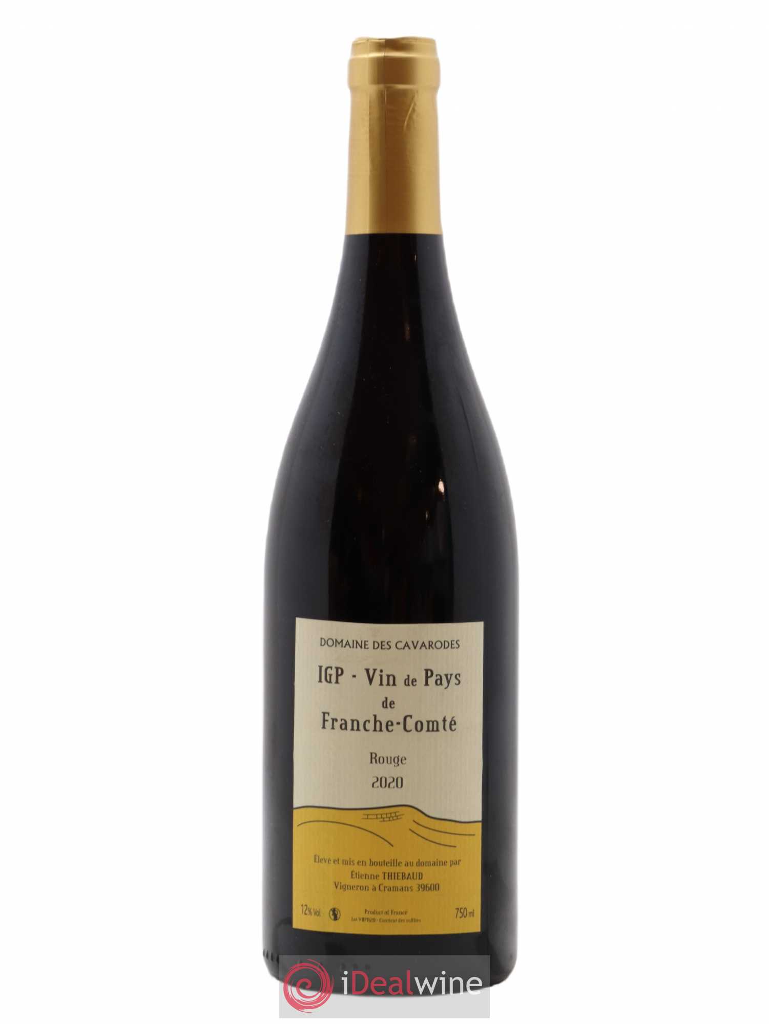 Vin de France IGP Franche-Comté Domaine des Cavarodes 2020 - Posten von 1 Flasche - 0