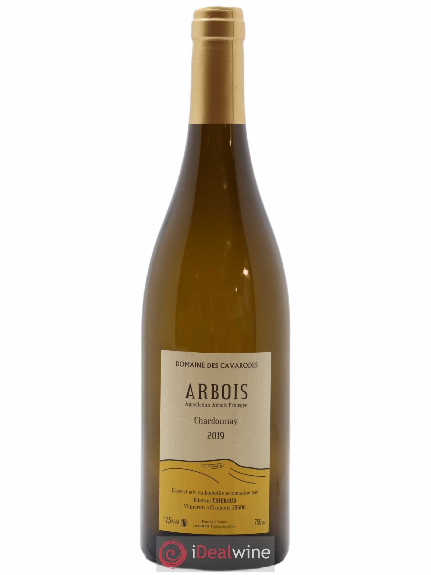 Arbois Chardonnay Domaine des Cavarodes 2019 - Posten von 1 Flasche - 0