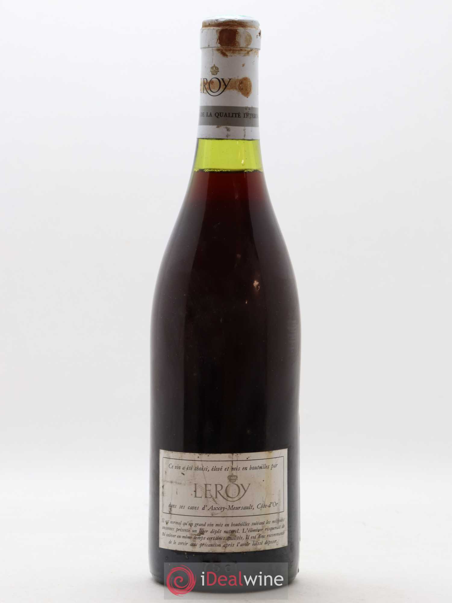 Bourgogne Leroy SA Leroy d'Auvenay (sans prix de réserve) 1972 - Posten von 1 Flasche - 1