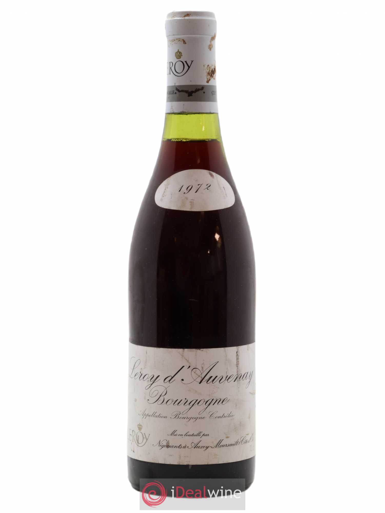 Bourgogne Leroy SA Leroy d'Auvenay (sans prix de réserve) 1972 - Posten von 1 Flasche - 0
