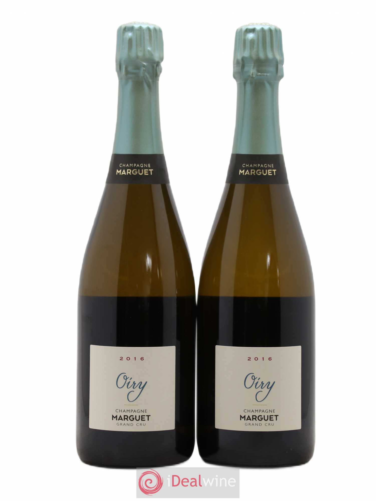 Champagne Marguet - Oiry Zéro Dosage 2016 - Posten von 2 Flaschen - 0