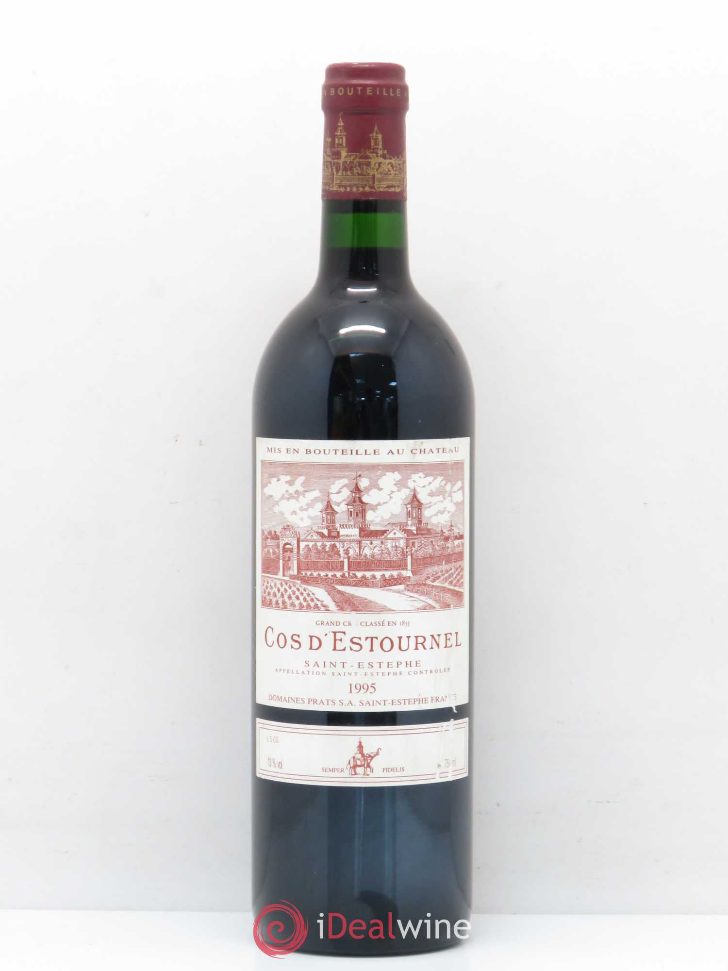 Cos d'Estournel 2ème Grand Cru Classé 1995 - Lot de 1 bouteille - 0