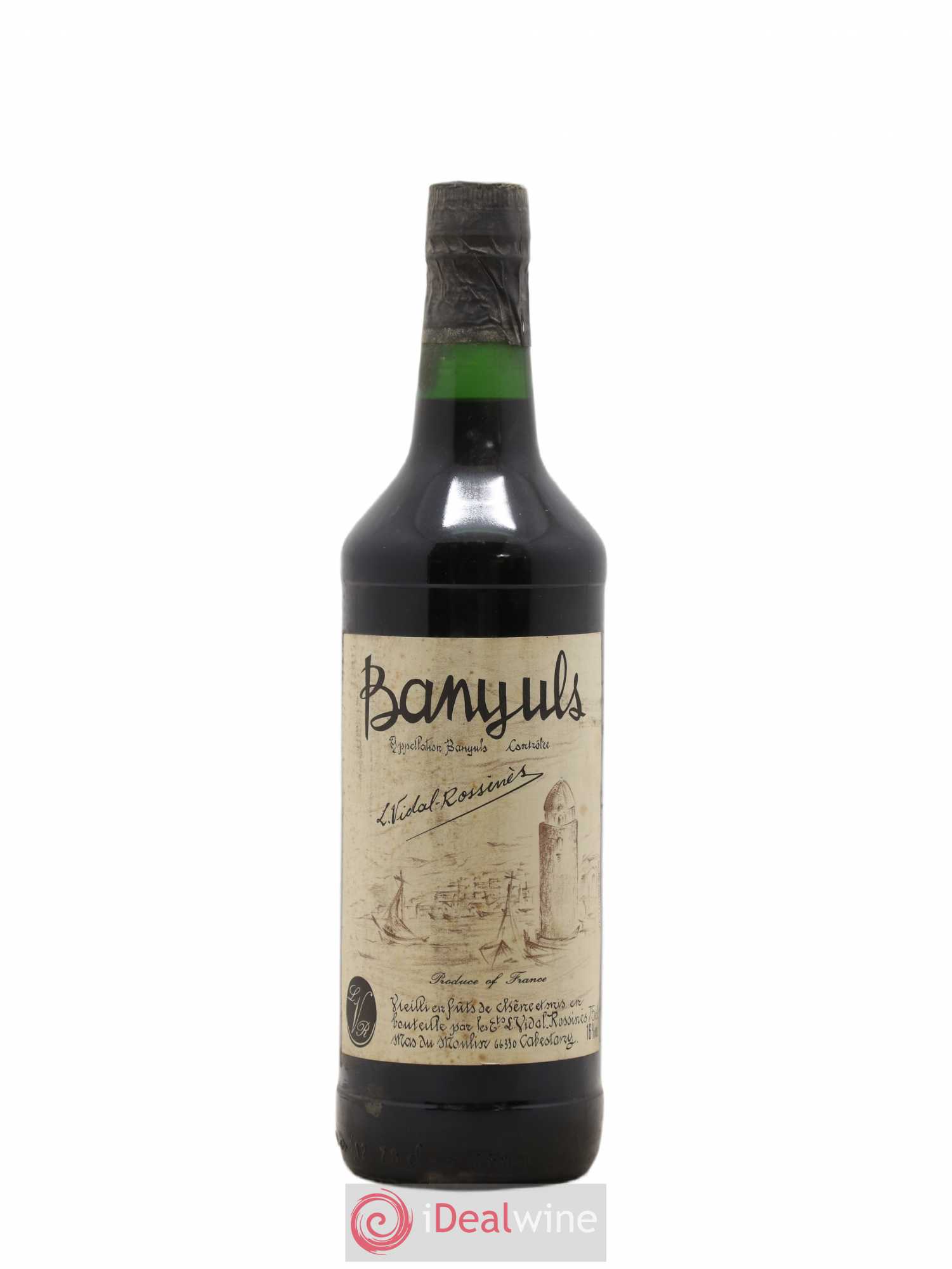 Banyuls Louis Vidal Rossines (sans prix de réserve) - Posten von 1 Flasche - 0