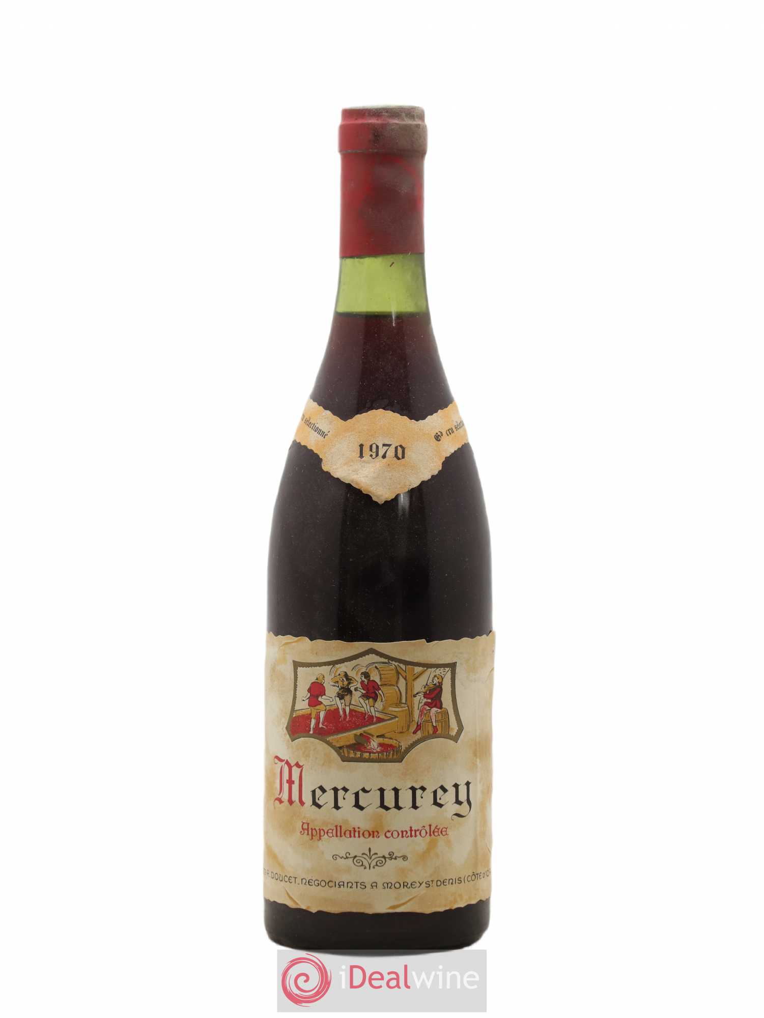 Mercurey Doucet (sans prix de réserve) 1970 - Posten von 1 Flasche - 0