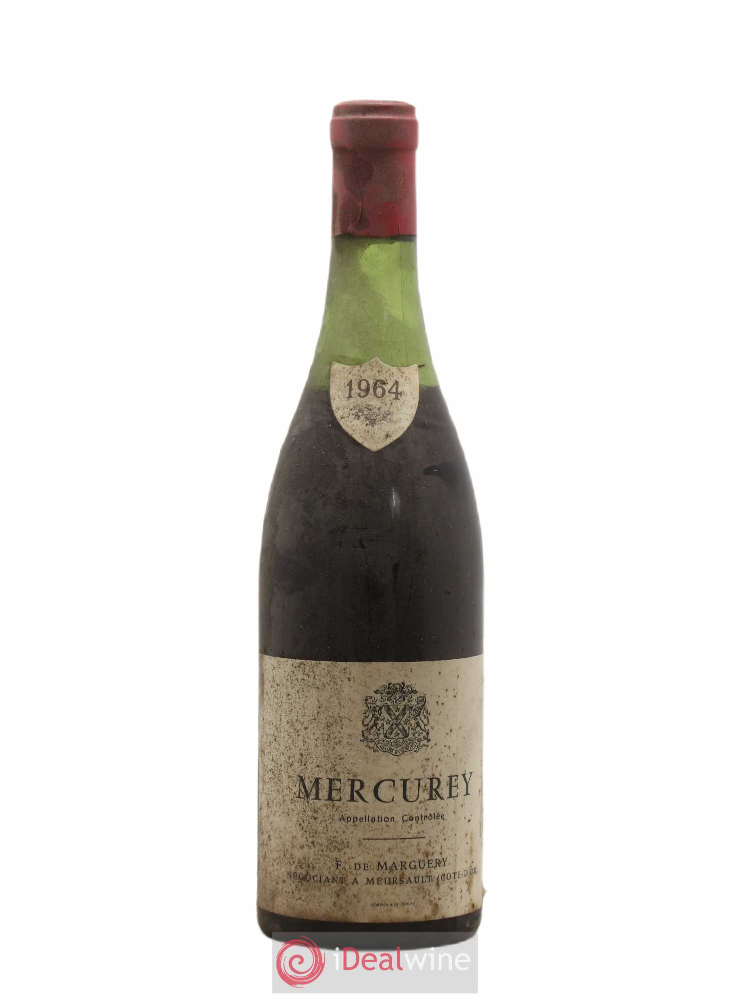 Mercurey F De Marguery (sans prix de réserve) 1964 - Posten von 1 Flasche - 0