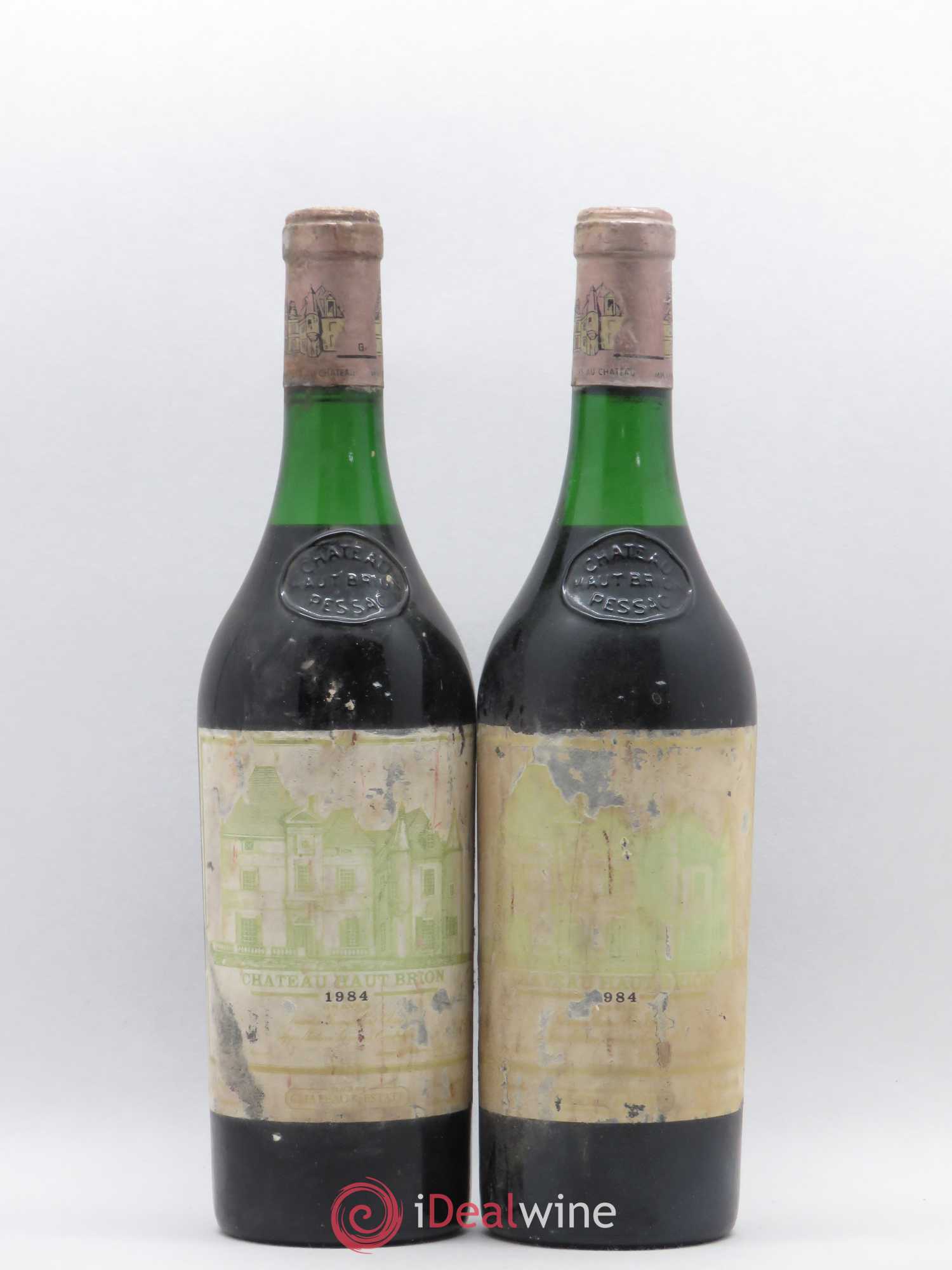 Château Haut Brion 1er Grand Cru Classé 1984 - Lot de 2 bouteilles - 0