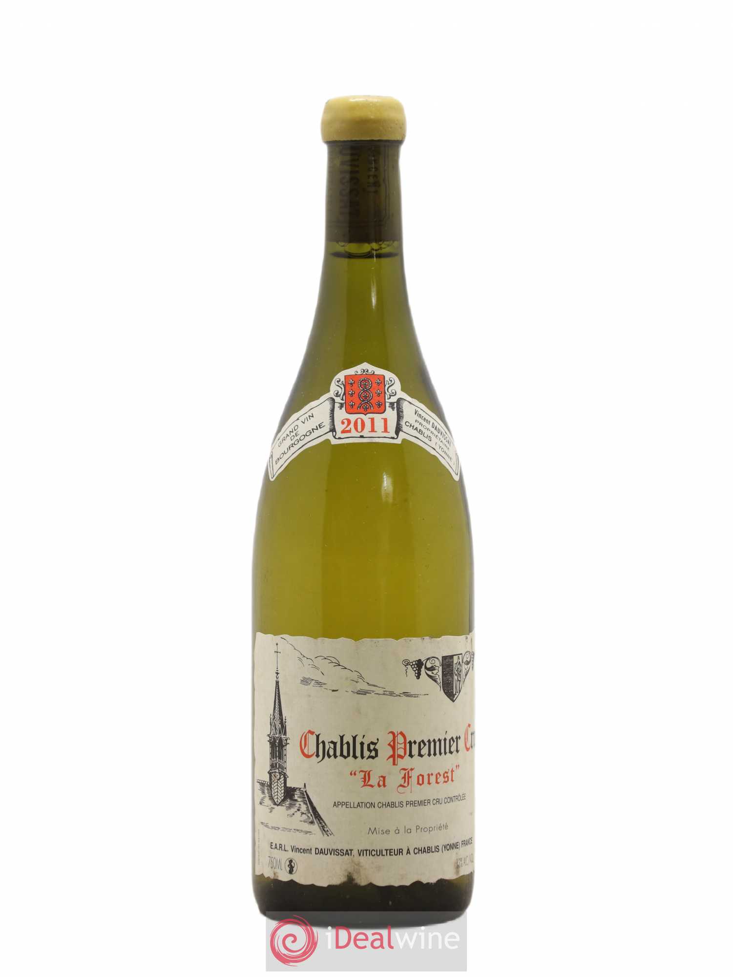 Chablis 1er Cru La Forest Vincent Dauvissat (Domaine) 2011 - Lot de 1 bouteille - 0
