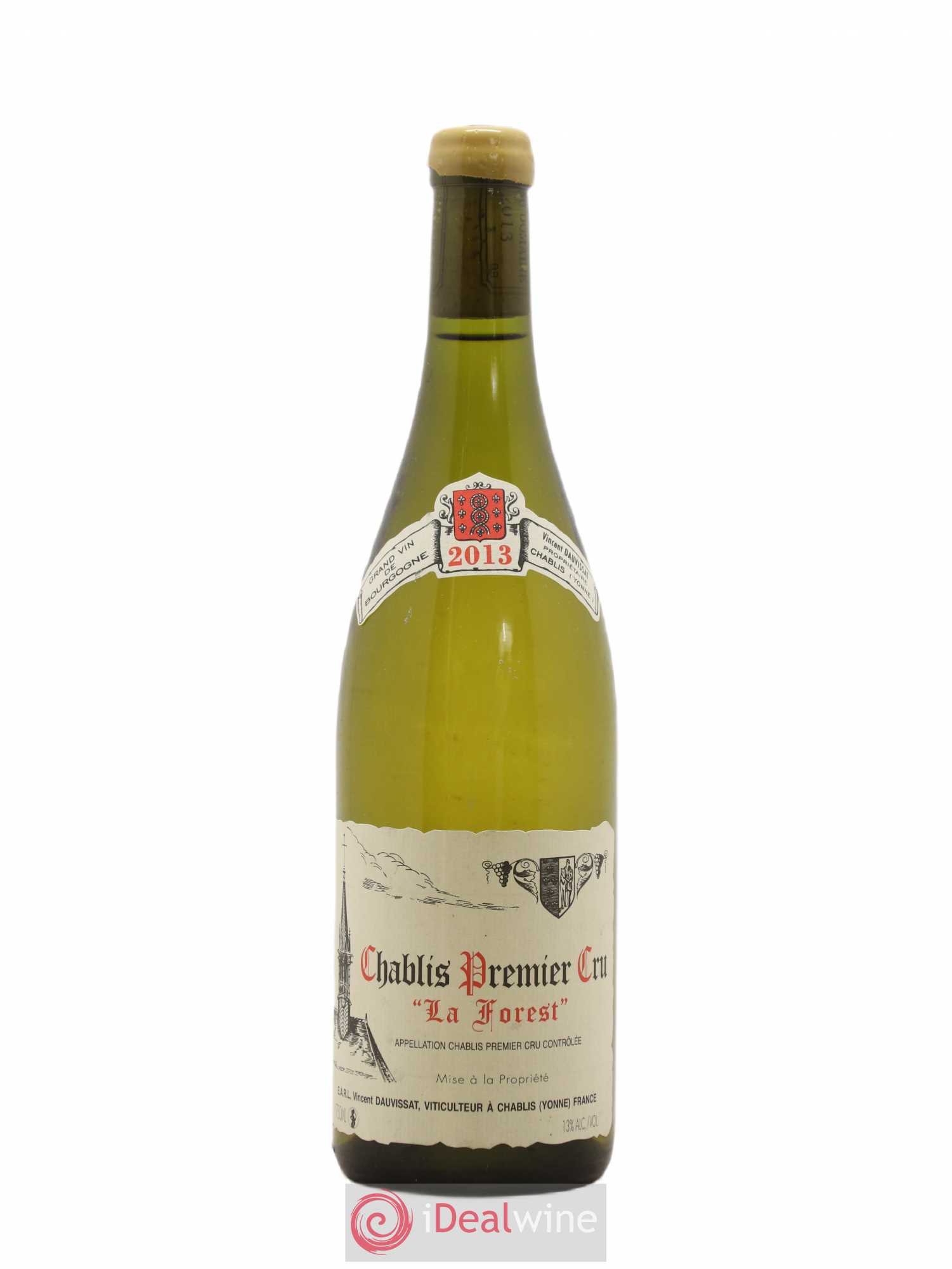 Chablis 1er Cru La Forest Vincent Dauvissat (Domaine) 2013 - Lot de 1 bouteille - 0