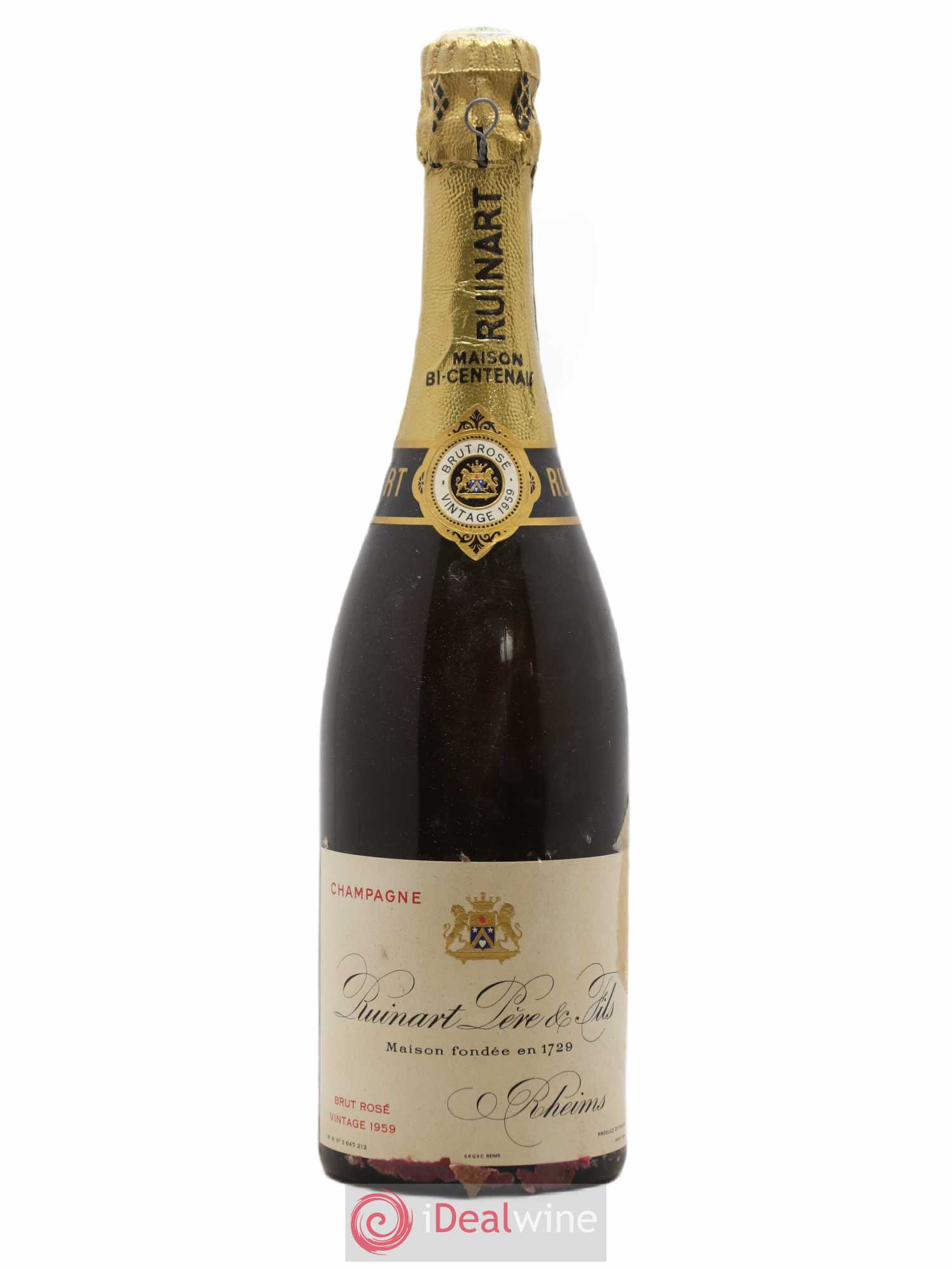 Brut Rosé Ruinart 1959 - Lot de 1 bouteille - 0