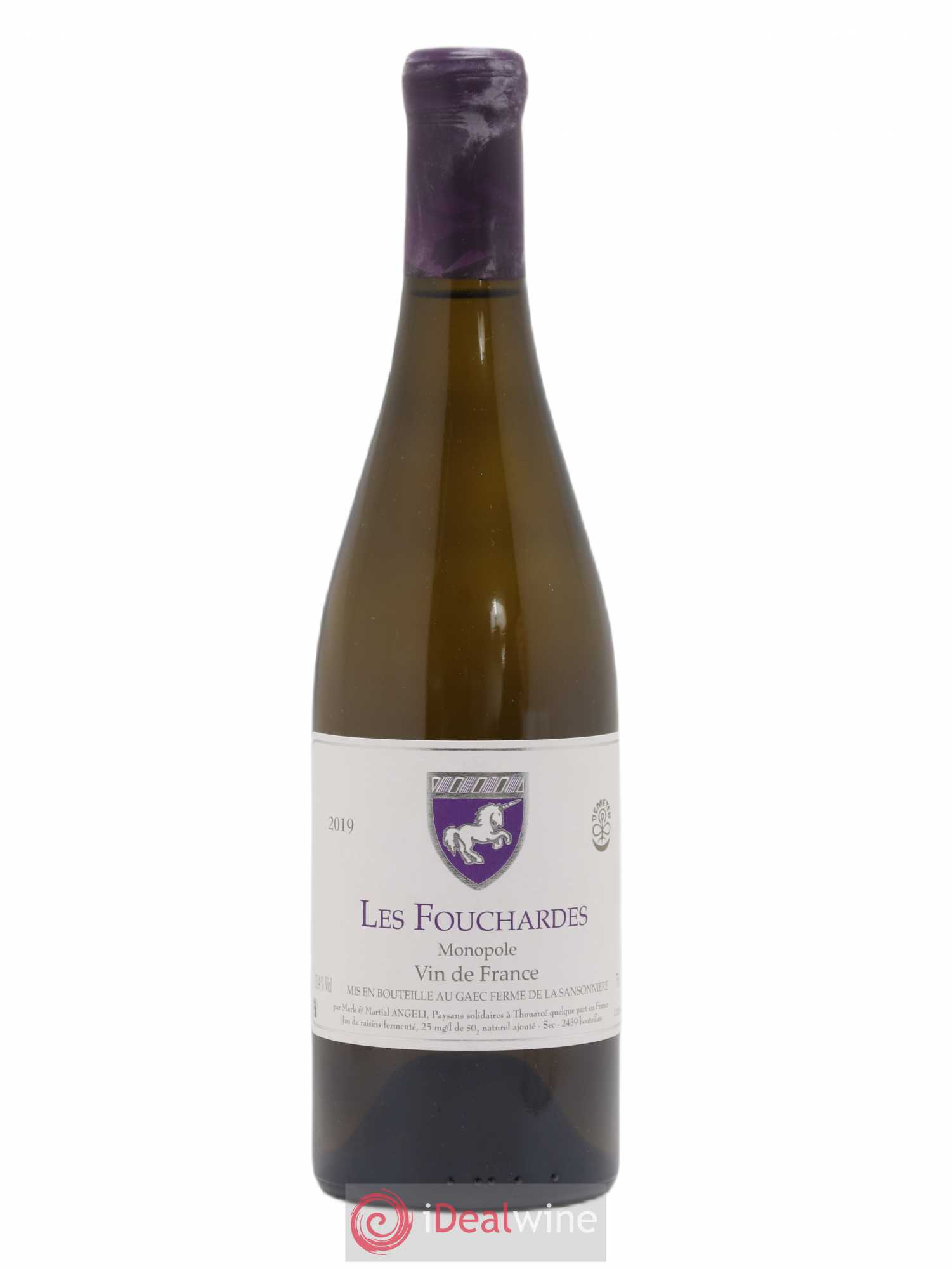 Vin de France Les Fouchardes Mark Angeli (Domaine) - Ferme de la Sansonnière 2019 - Lot de 1 bouteille - 0