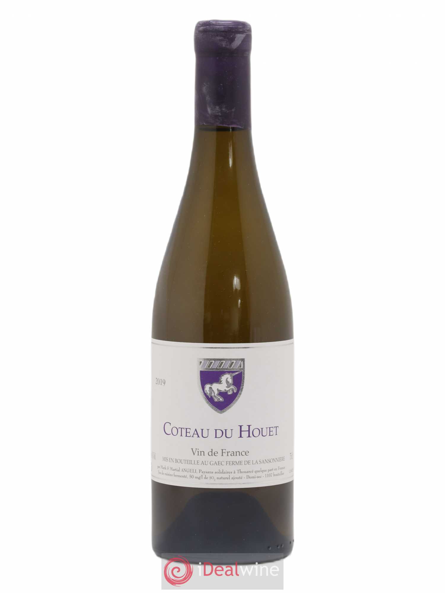 Bonnezeaux Coteau du Houet Mark Angeli (Domaine) - Ferme de la Sansonnière 2019 - Lot de 1 bouteille - 0
