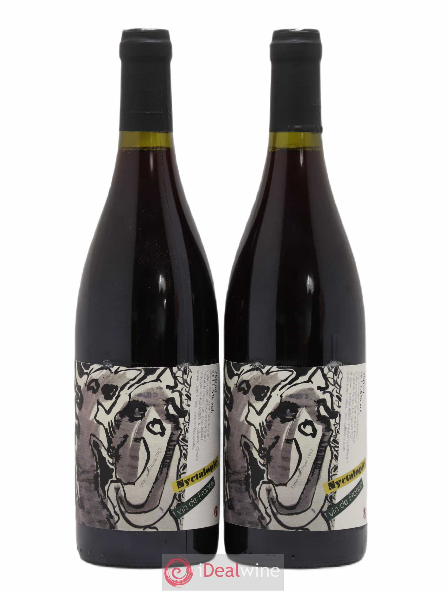Vin de France Nyctalopie Daniel Sage 2019 - Lot de 2 bouteilles - 0
