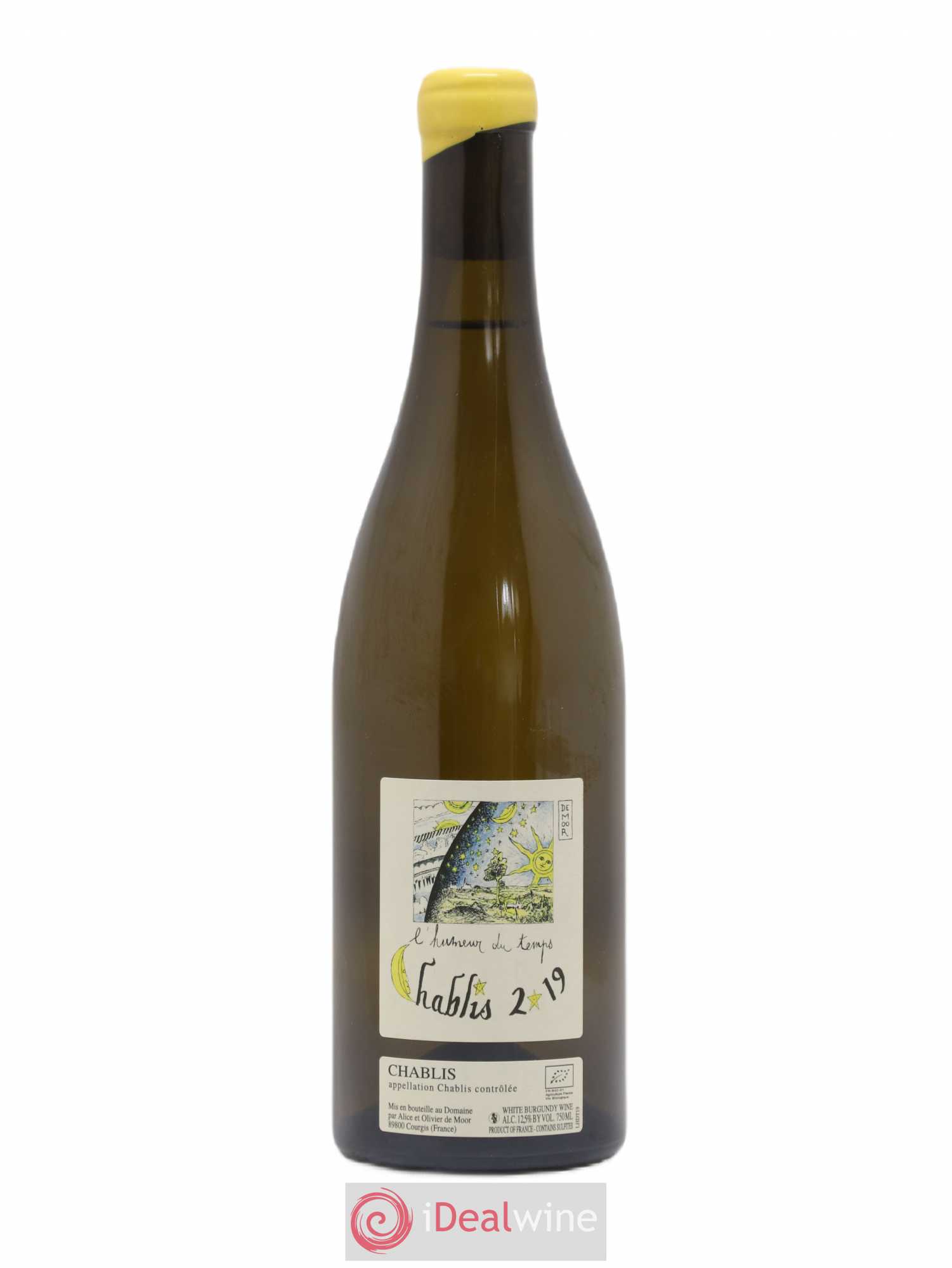 Chablis L'Humeur du Temps Alice et Olivier De Moor 2020 - Lot de 1 bouteille - 0