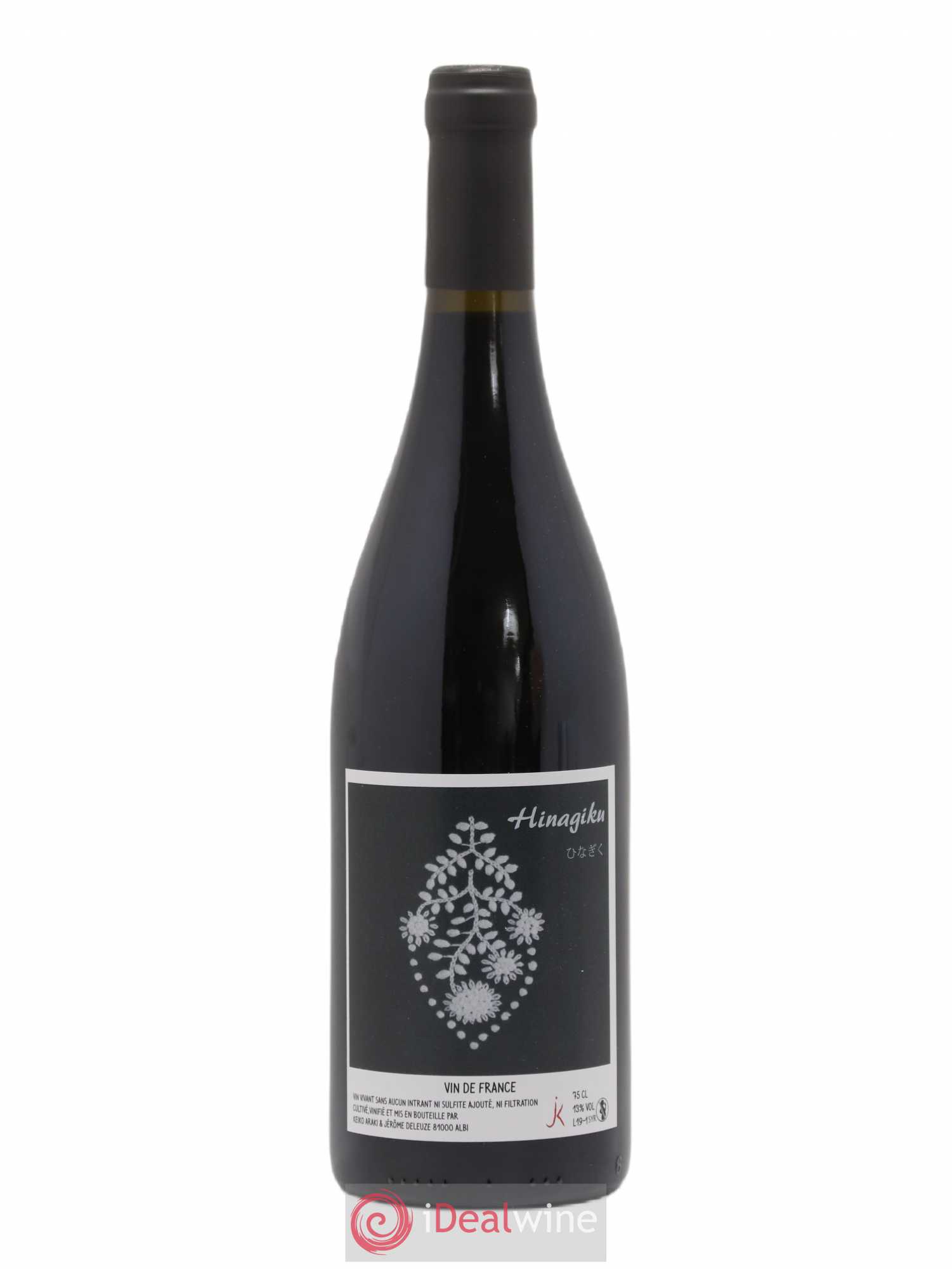 Sud-Ouest Vin de France Hinagiku Keiko Araki et Jerome Deleuze 2019 - Posten von 1 Flasche - 0