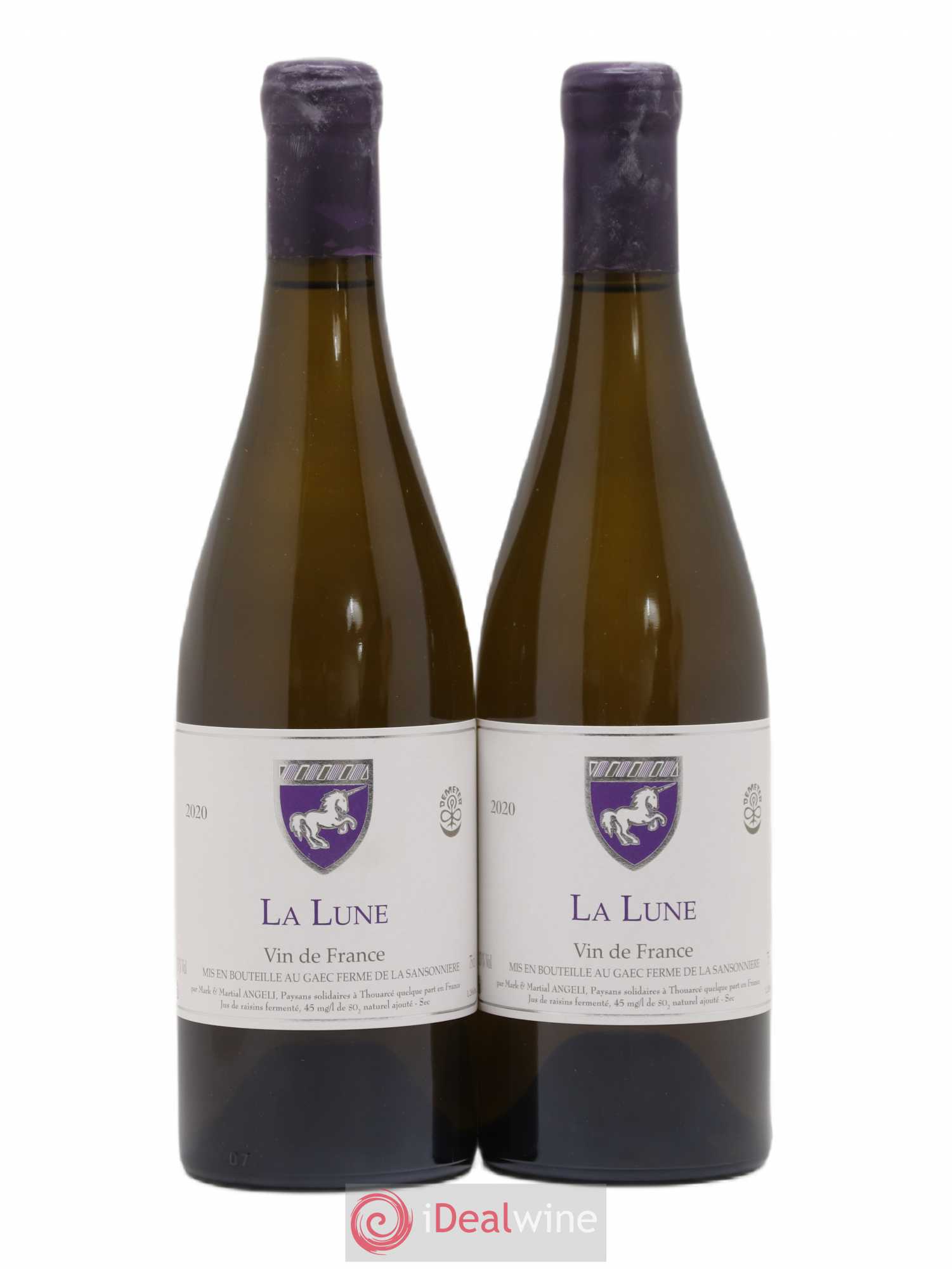 Vin de France La Lune Mark Angeli (Domaine) - Ferme de la Sansonnière 2020 - Lot de 2 bouteilles - 0
