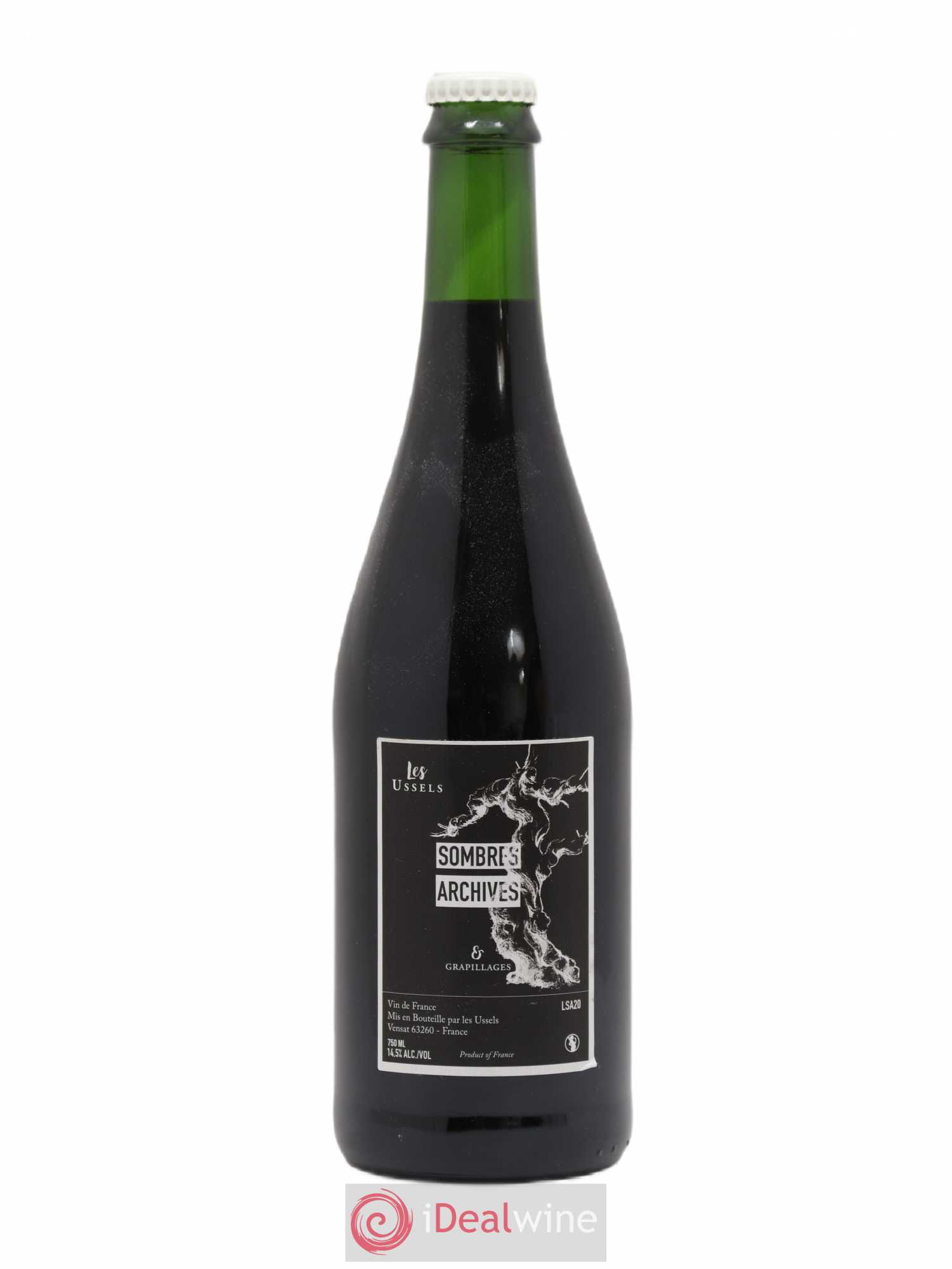 Vin de France Les Ussels Sombres archives 2020 - Posten von 1 Flasche - 0
