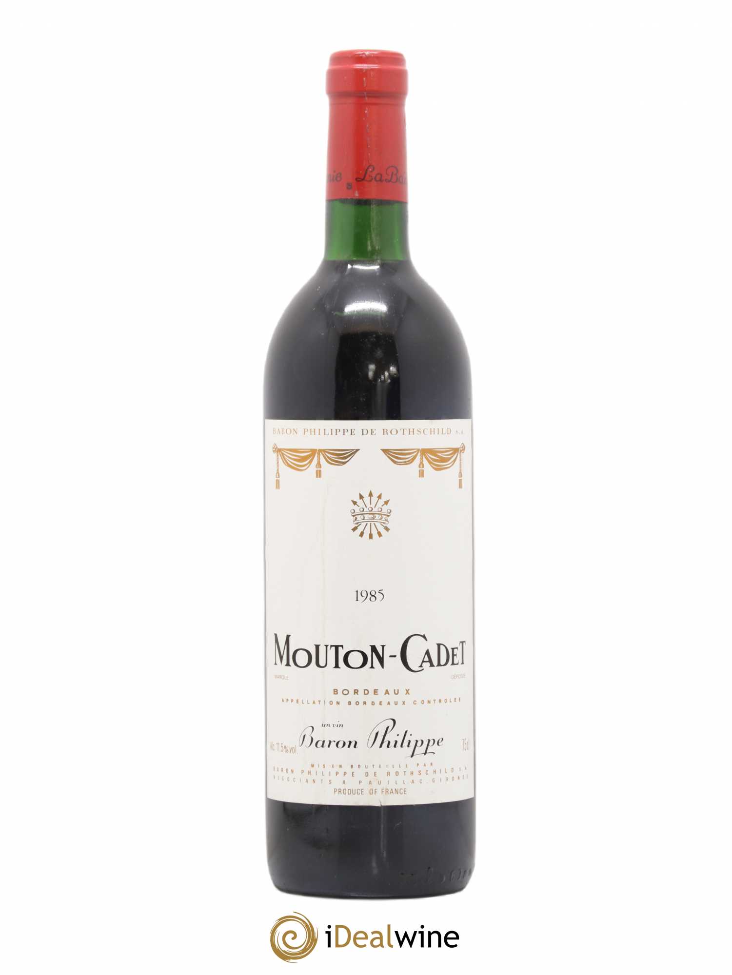 Château Mouton Cadet (sans prix de réserve) 1985 - Lot de 1 bouteille - 0