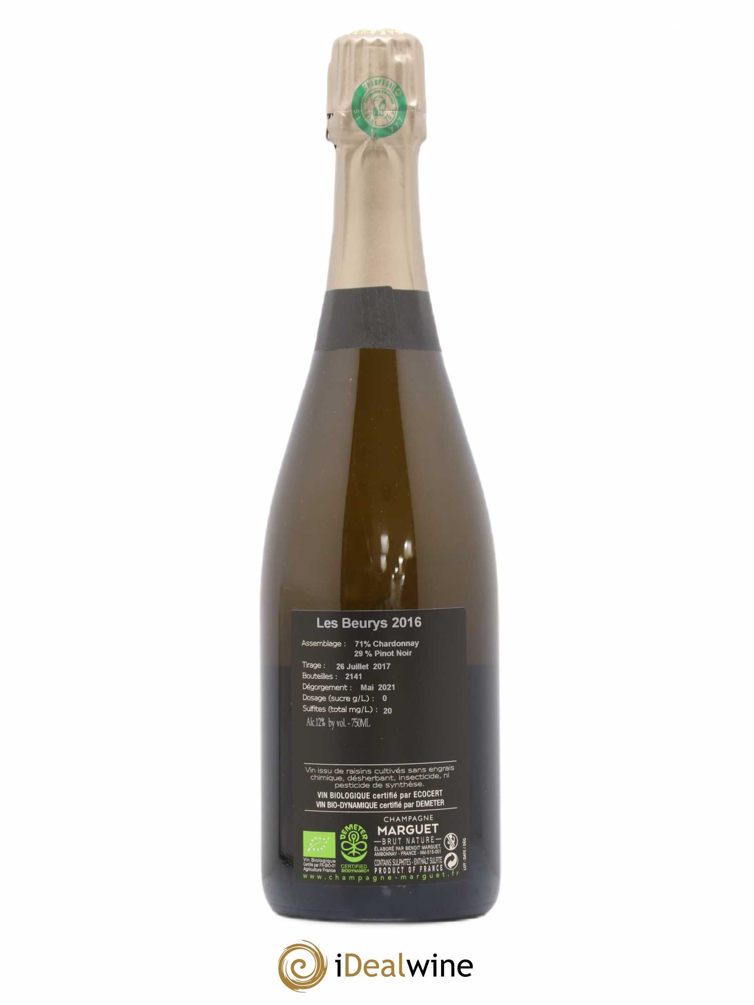 Champagne 2016 - Posten von 1 Flasche - 1