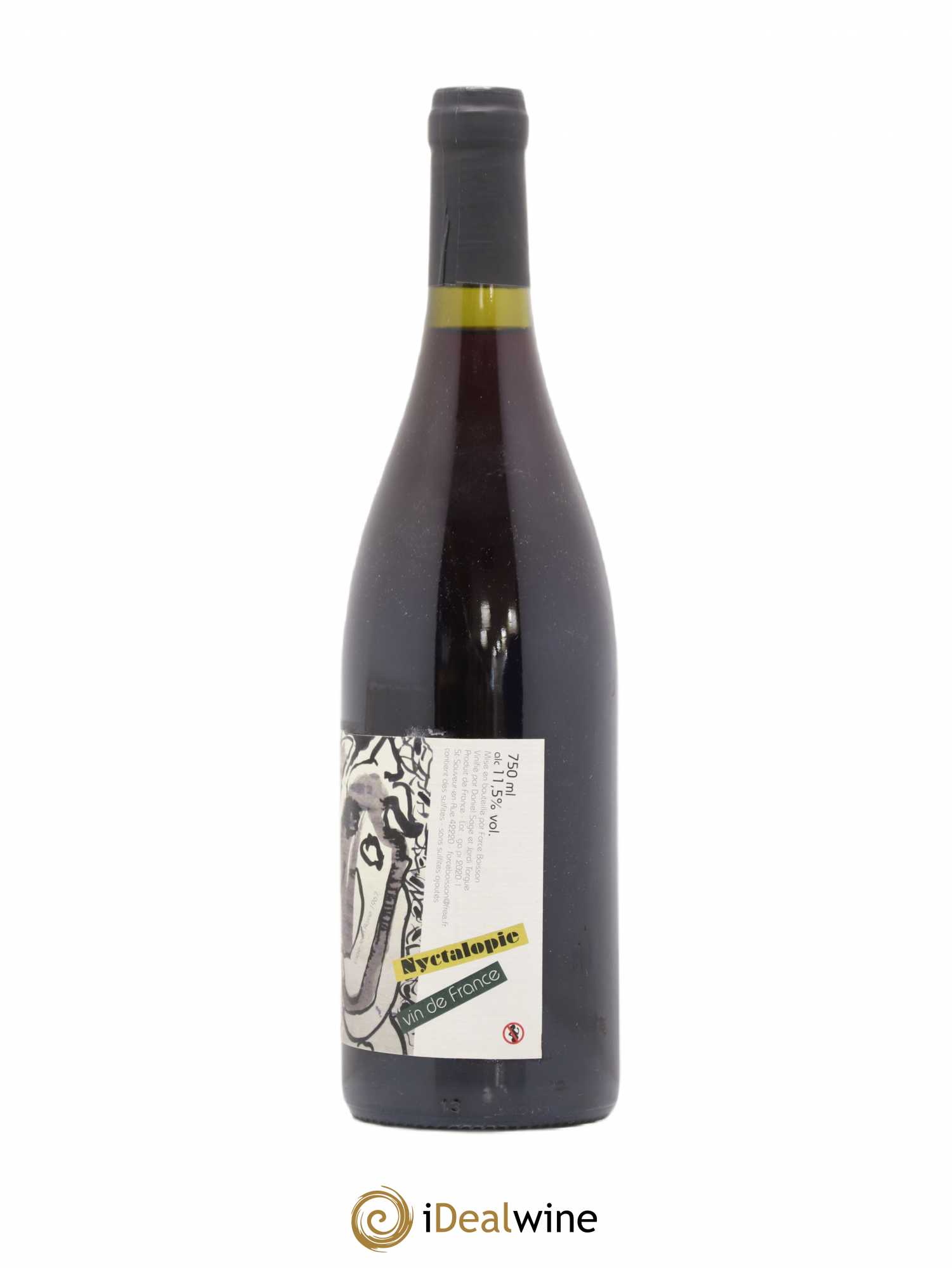 Vin de France Nyctalopie Daniel Sage 2019 - Lot de 1 bouteille - 1