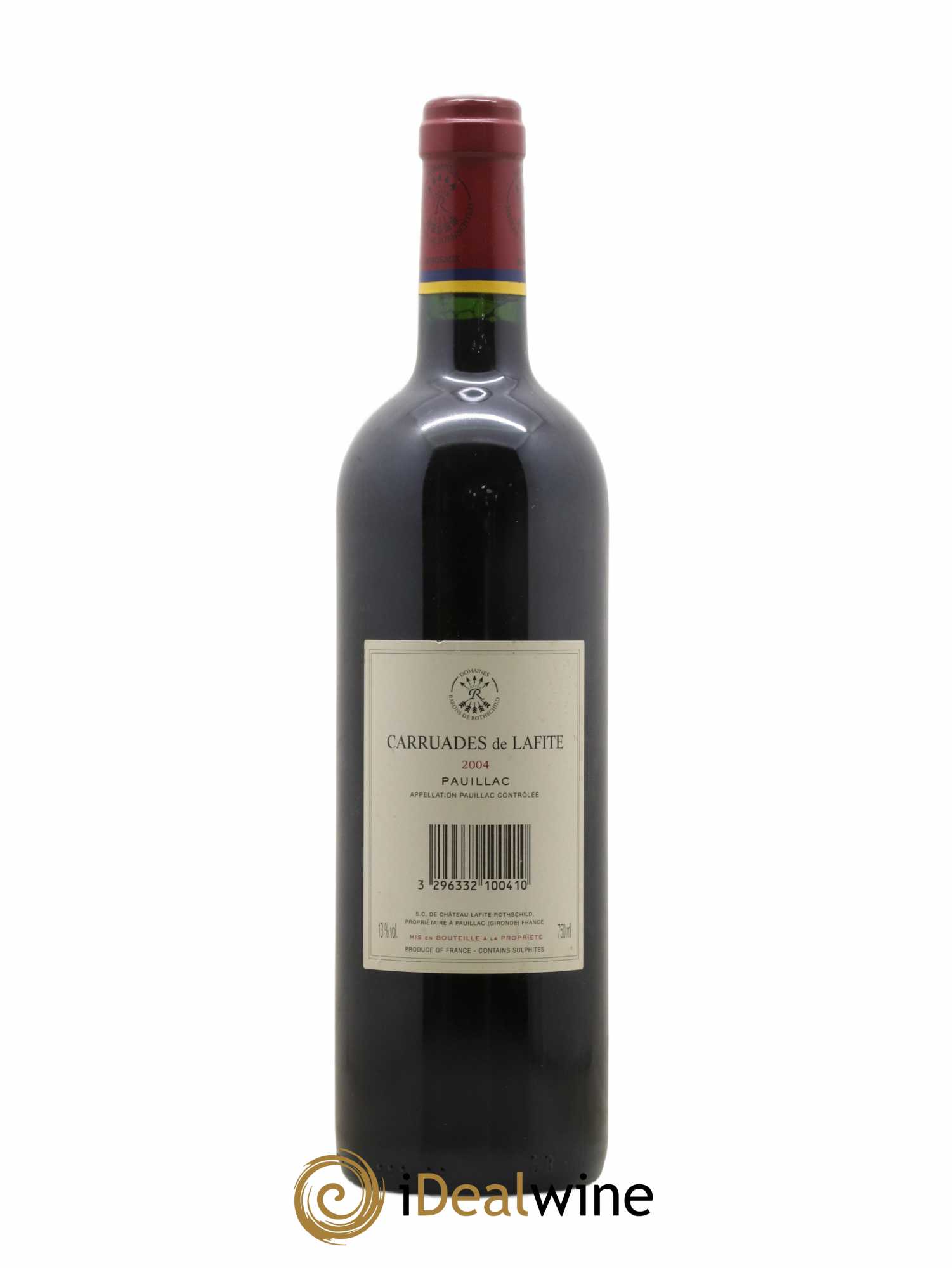Carruades de Lafite Rothschild Second Vin 2004 - Lot de 1 bouteille - 1
