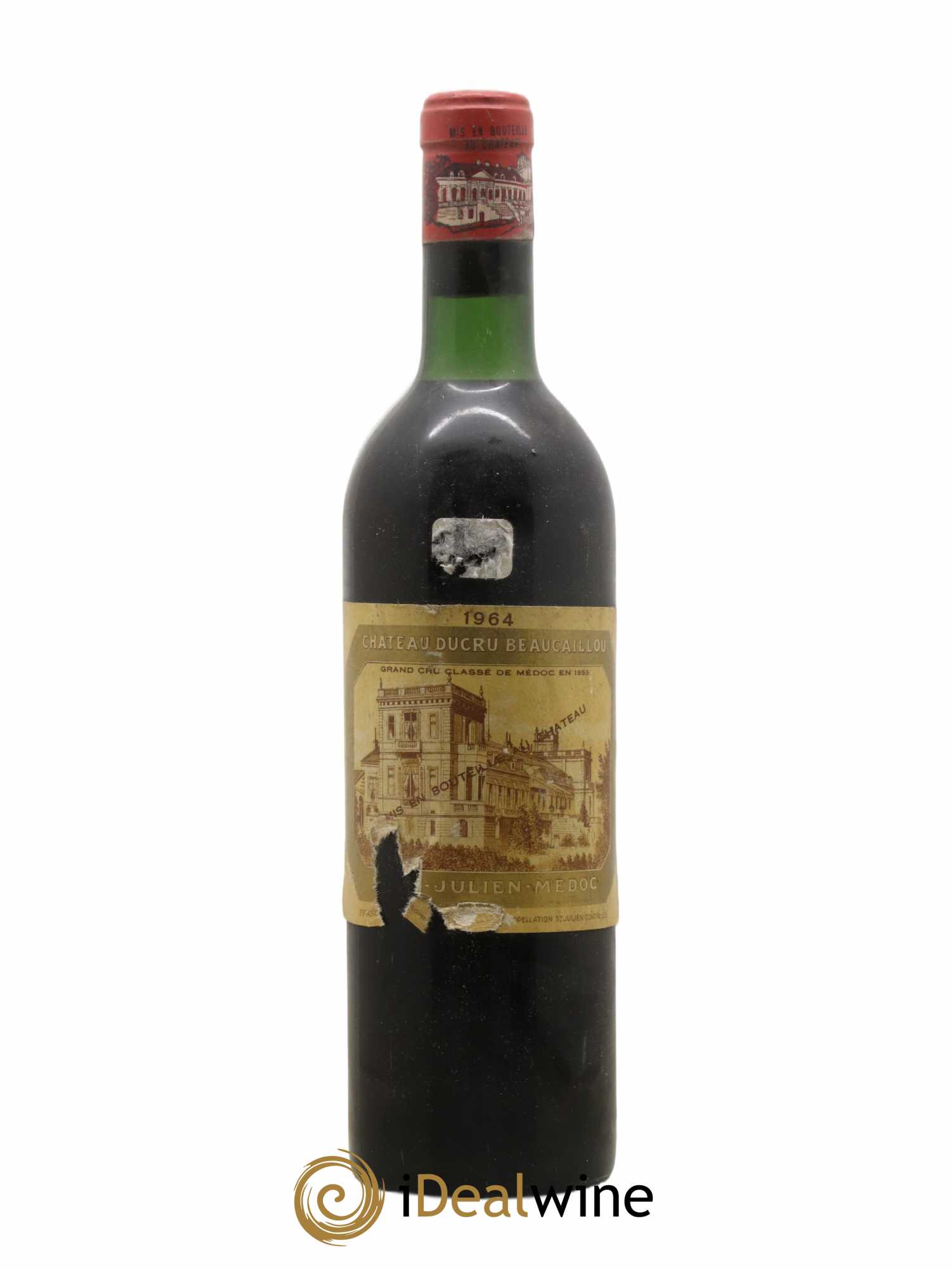 Château Ducru Beaucaillou 2ème Grand Cru Classé 1964 - Lot de 1 bouteille - 0