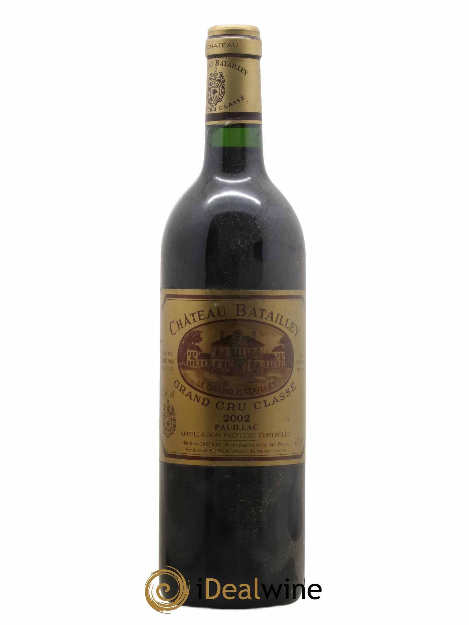 Château Batailley 5ème Grand Cru Classé 2002 - Lot de 1 bouteille - 0