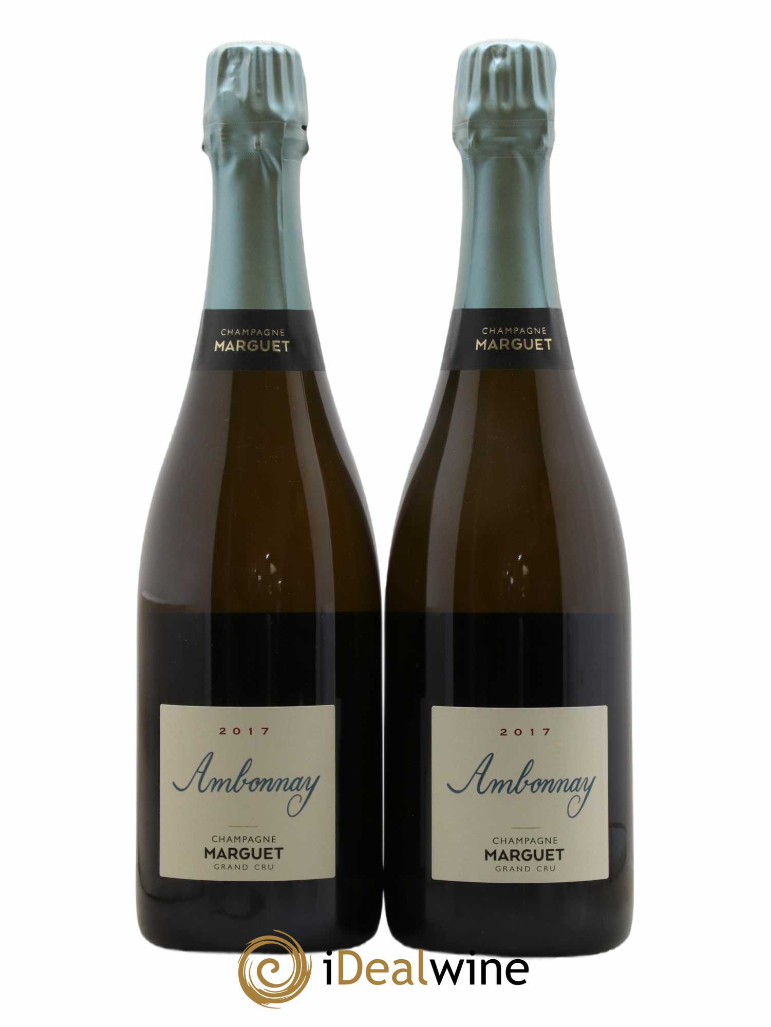 Ambonnay Grand Cru Extra-Brut Marguet 2017 - Lot de 2 bouteilles - 0