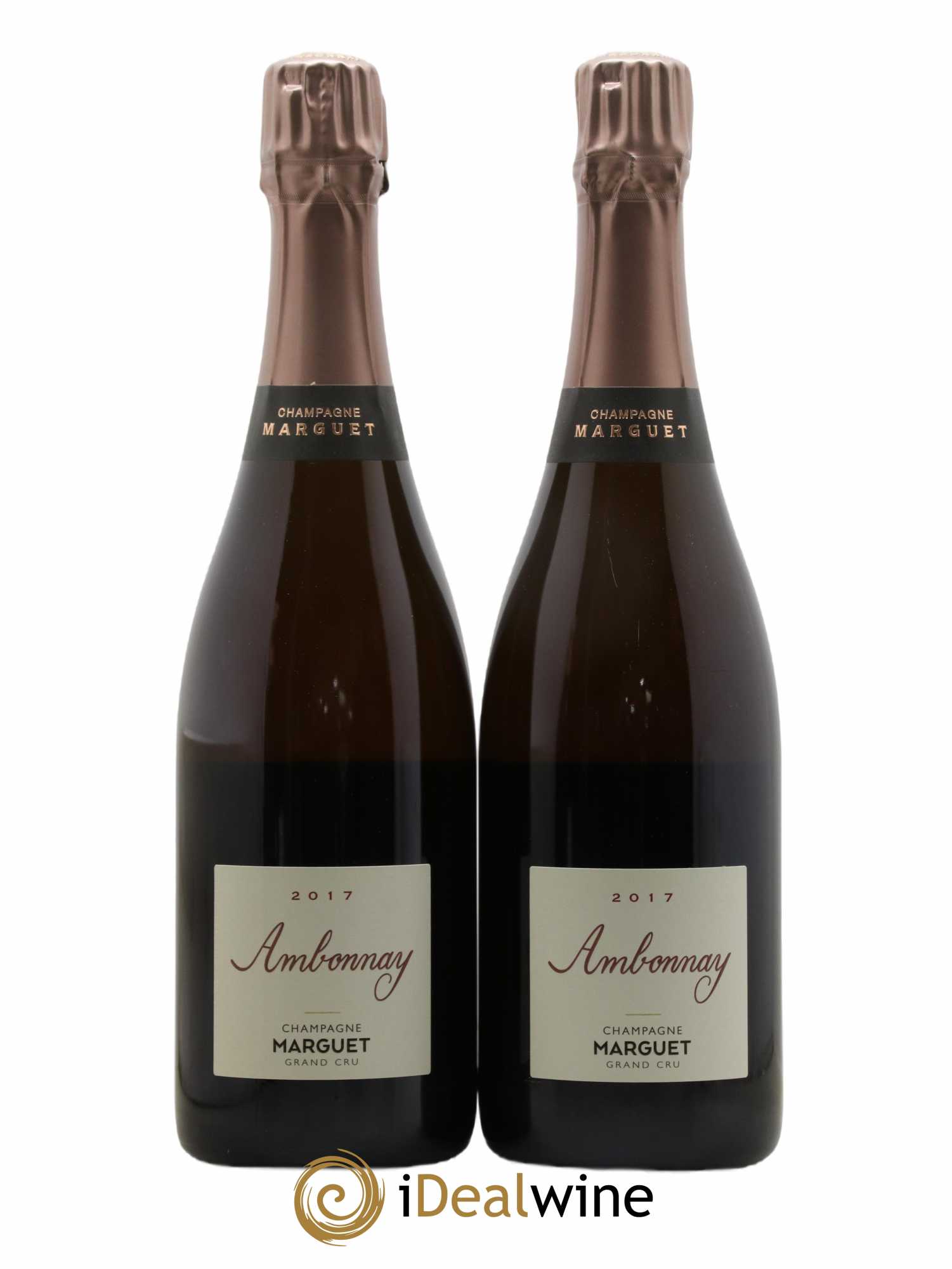 Ambonnay Grand Cru Brut Nature Marguet 2017 - Lot de 2 bouteilles - 0