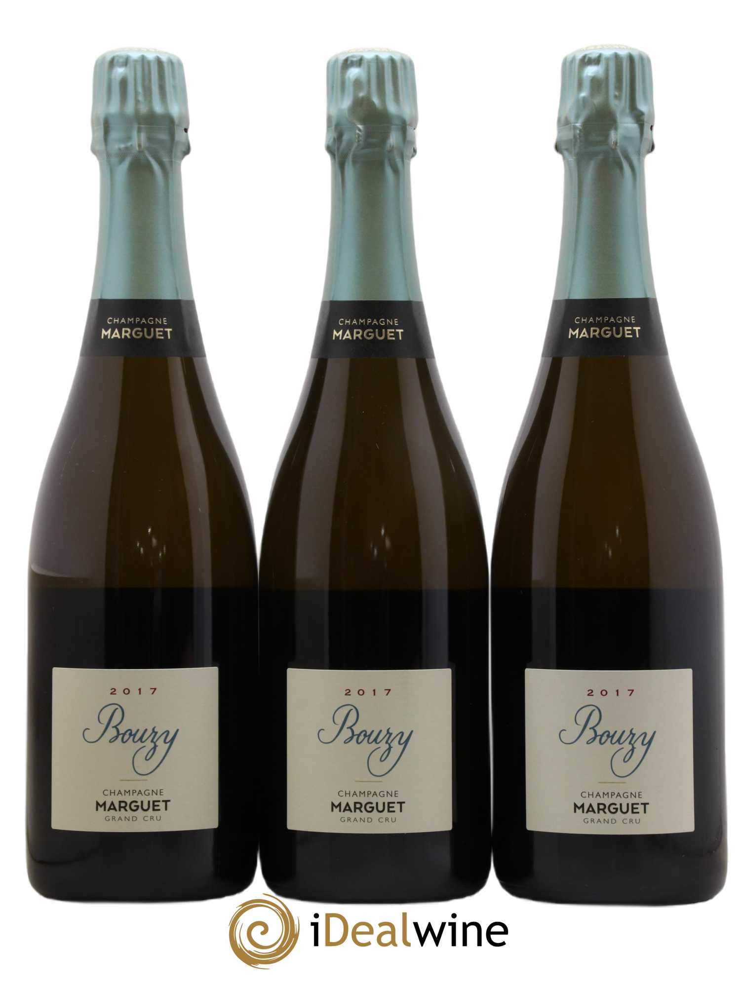 Champagne Bouzy Zéro Dosage Marguet 2017 - Lot de 3 bouteilles - 0