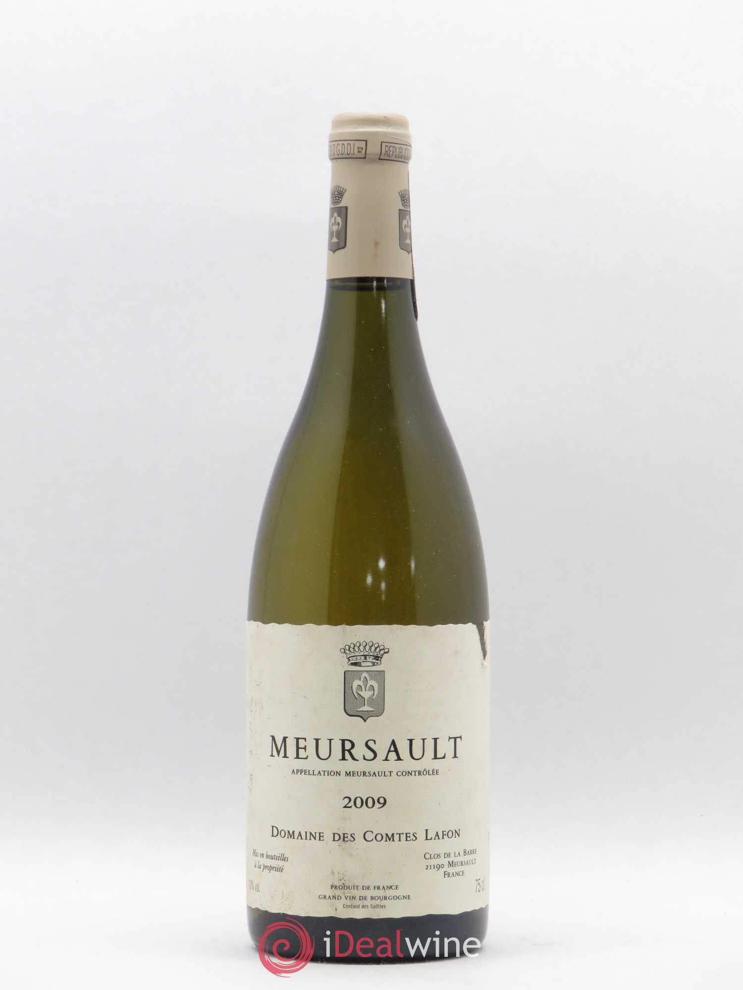 Meursault Comtes Lafon (Domaine des) 2009 - Lot de 1 bouteille - 0
