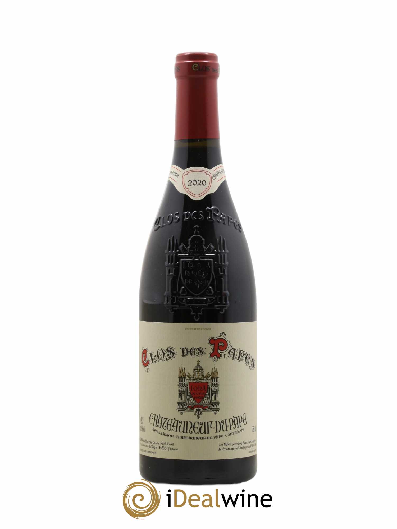Châteauneuf-du-Pape Clos des Papes - Paul Avril 2020 - Lot de 1 bouteille - 0