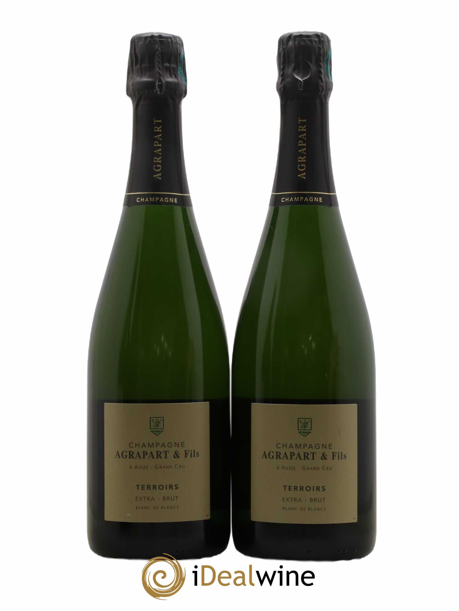 Terroirs Blanc de Blancs Extra-Brut Agrapart & Fils - Lot de 2 bouteilles - 0