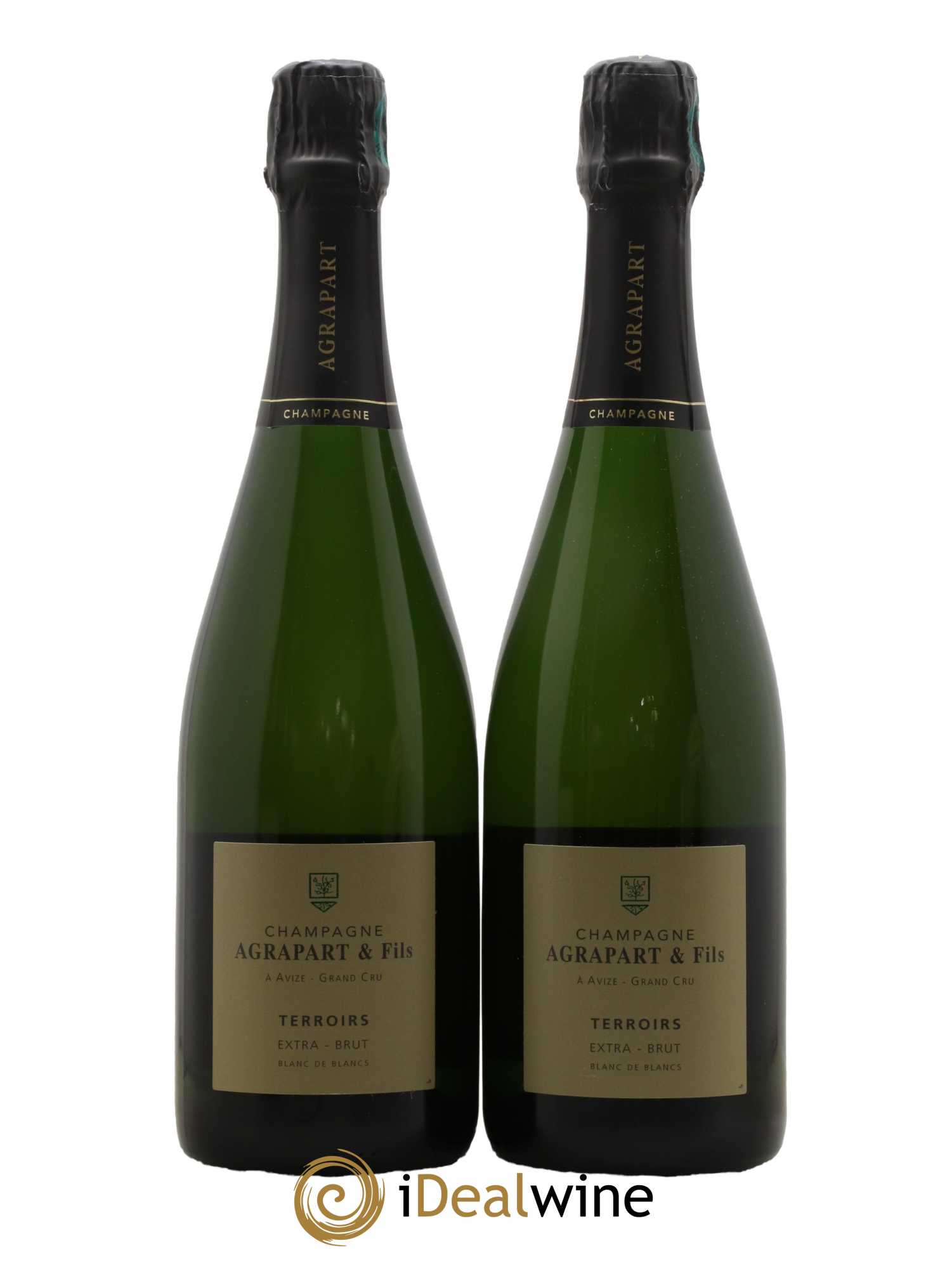 Terroirs Blanc de Blancs Extra-Brut Agrapart & Fils - Lot de 2 bouteilles - 0