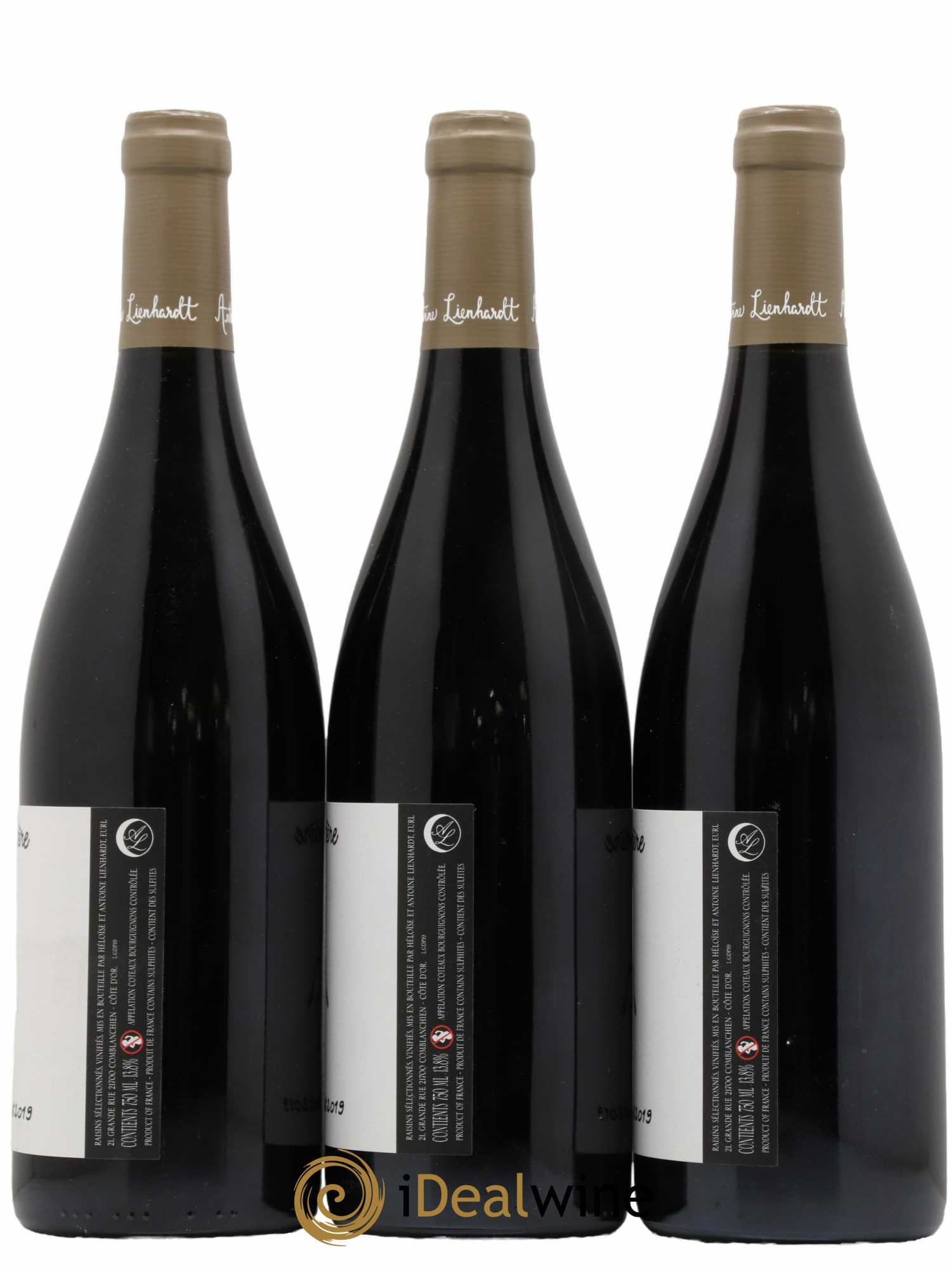 Coteaux Bourguignons Gamayoptère Antoine Lienhardt 2019 - Lot de 3 bouteilles - 1