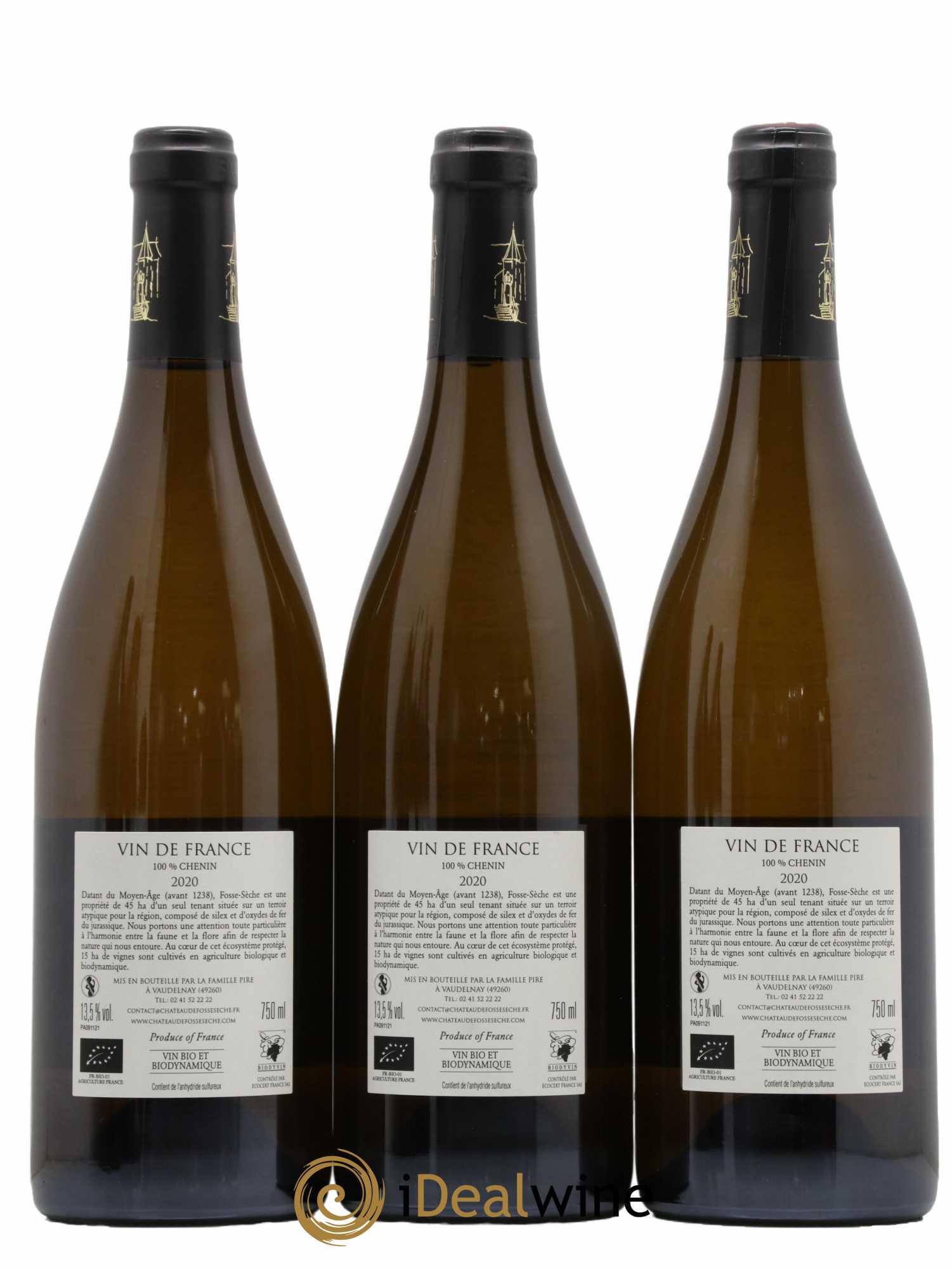 Vin de France Panthalassa Fosse-Sèche 2020 - Lot de 3 bouteilles - 1