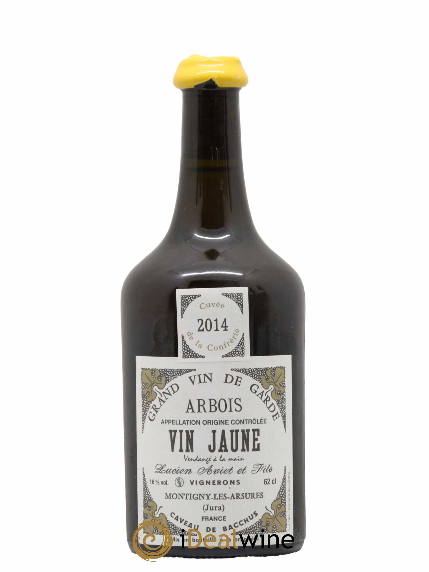 Arbois Vin Jaune Cuvée de la Confrérie Aviet 2014 - Lot de 1 bouteille - 0