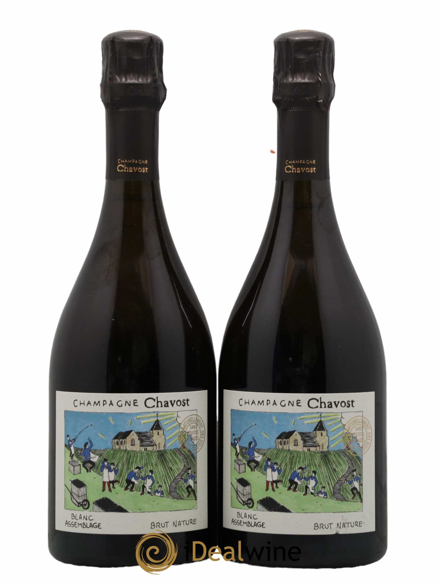 Brut Nature Chavost - Lot de 2 bouteilles - 0