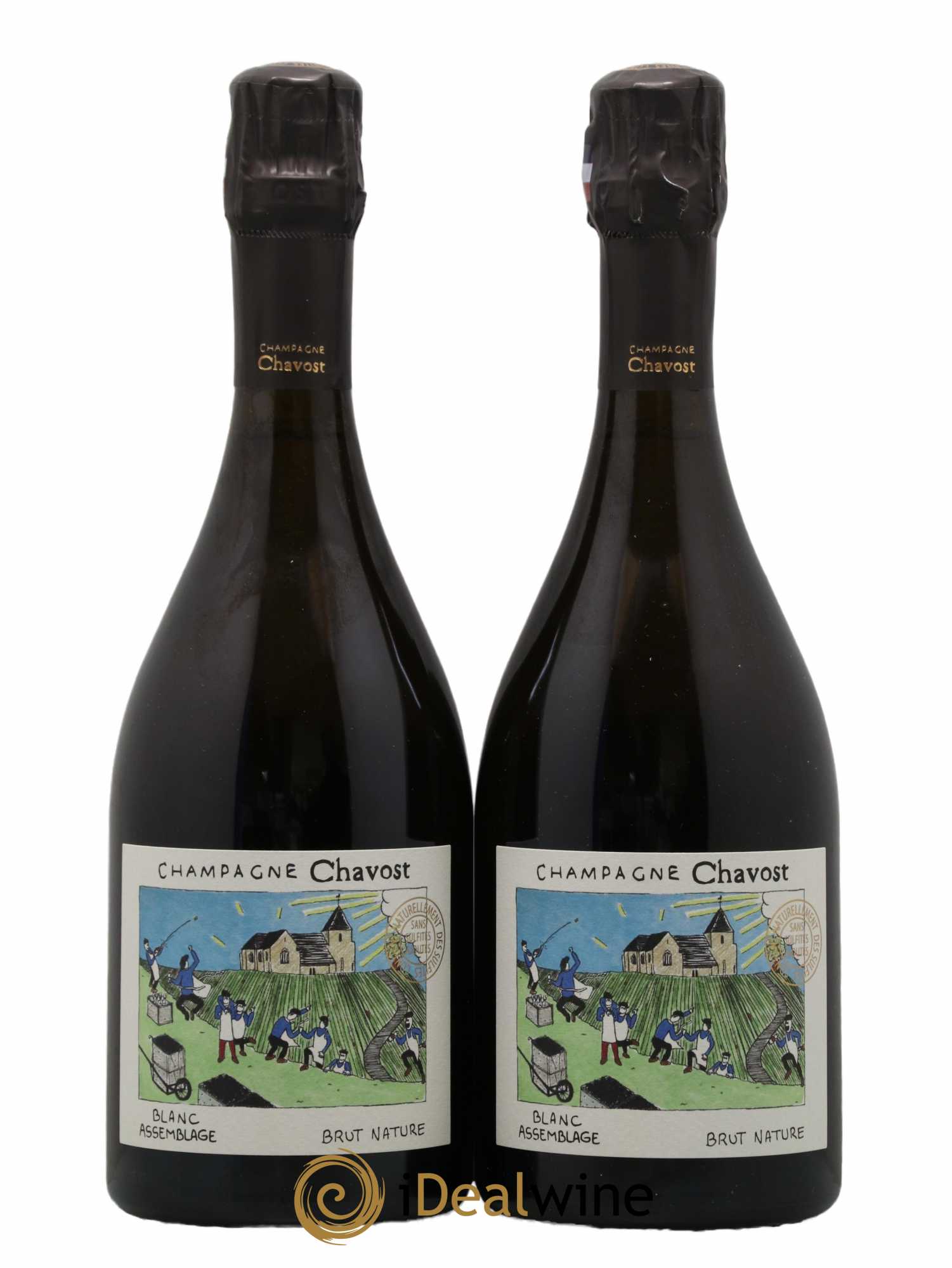 Brut Nature Chavost - Posten von 2 Flaschen - 0
