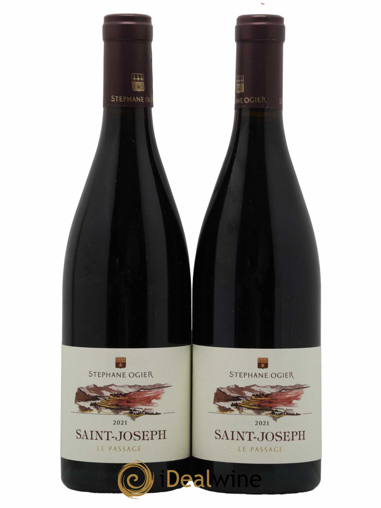 Saint-Joseph Le Passage Stéphane Ogier 2021 - Lot of 2 bottles - 0