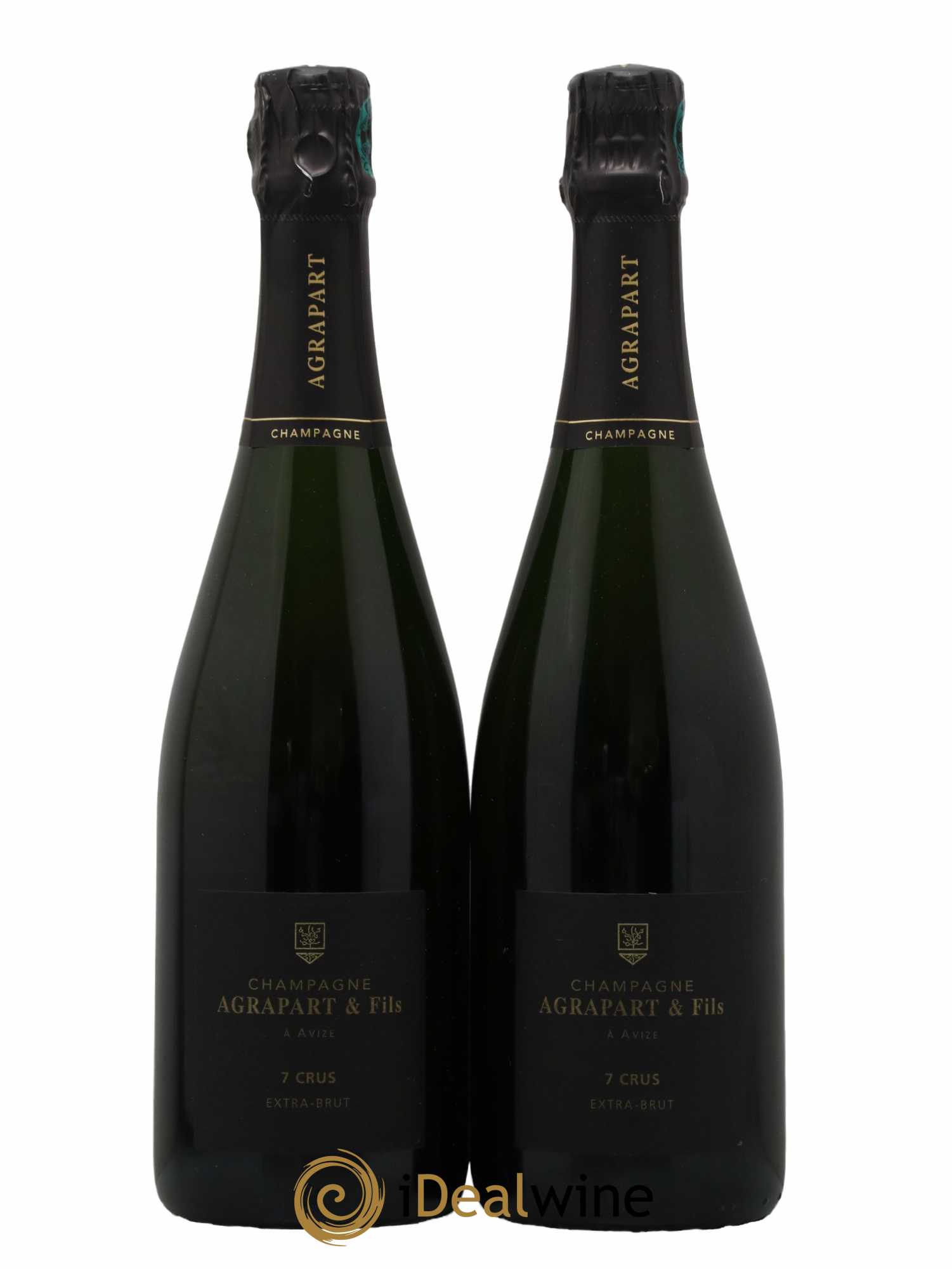 7 Crus Brut Agrapart & Fils - Lotto di 2 bottiglie - 0