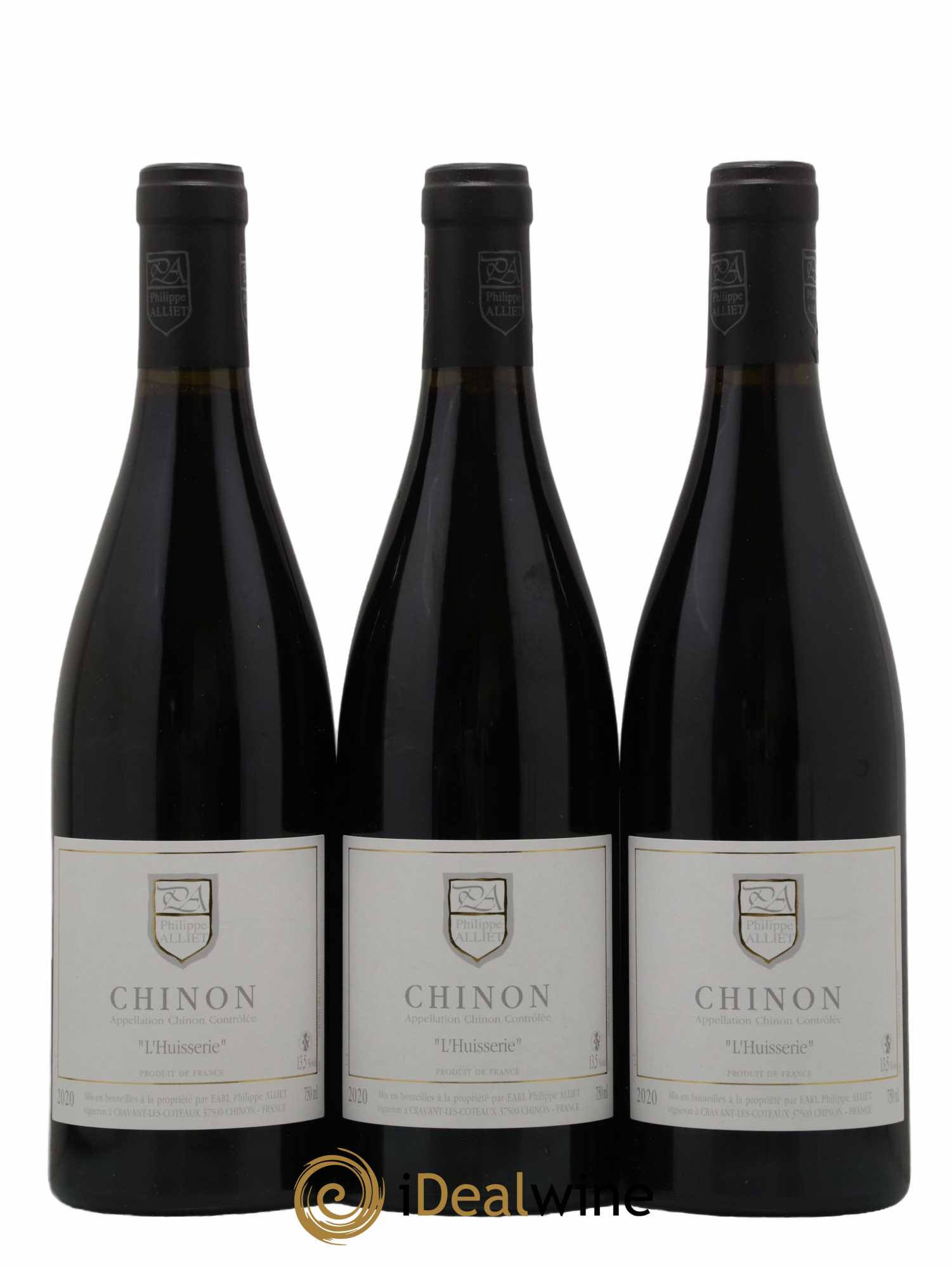 Chinon L'Huisserie Philippe Alliet 2020 - Lot de 3 bouteilles - 0