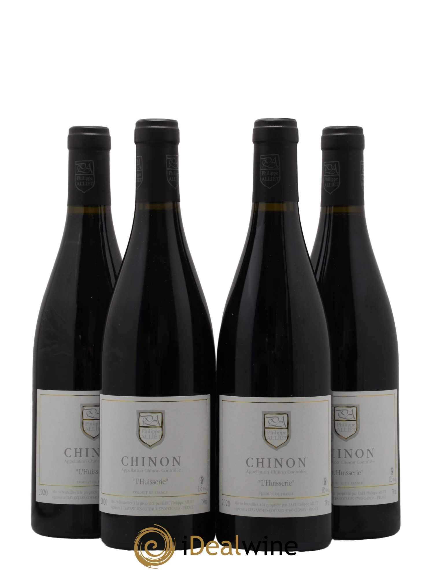 Chinon L'Huisserie Philippe Alliet 2020 - Lot de 4 bouteilles - 0