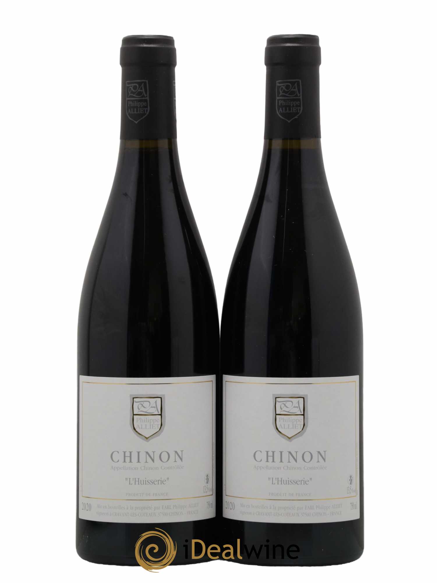 Chinon L'Huisserie Philippe Alliet 2020 - Lot de 2 bouteilles - 0